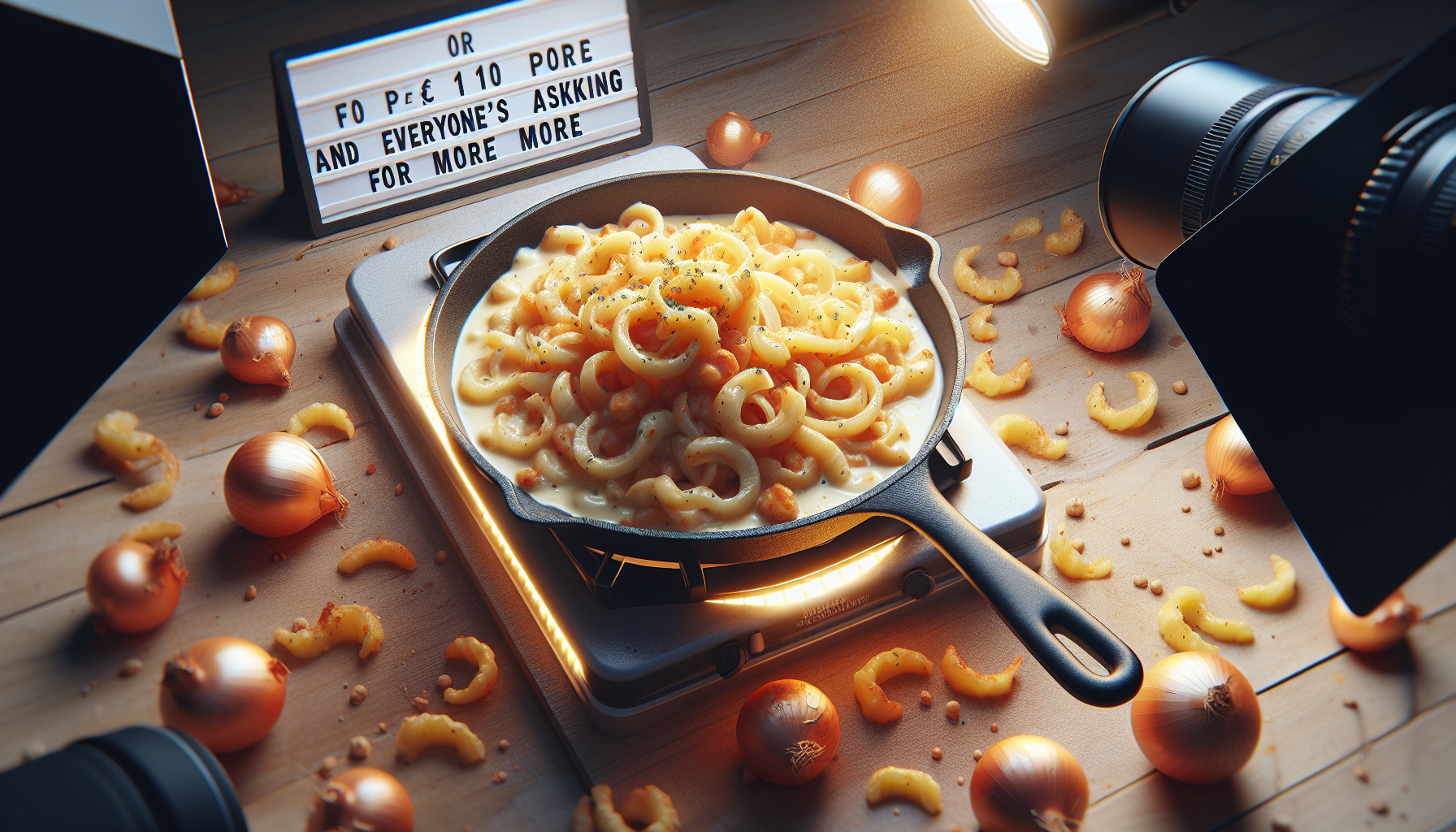 Le secret à 1,10€ l&rsquo;assiette pour bluffer vos ados : Ma poêlée crémeuse d&rsquo;oignons fondants qui change tout !