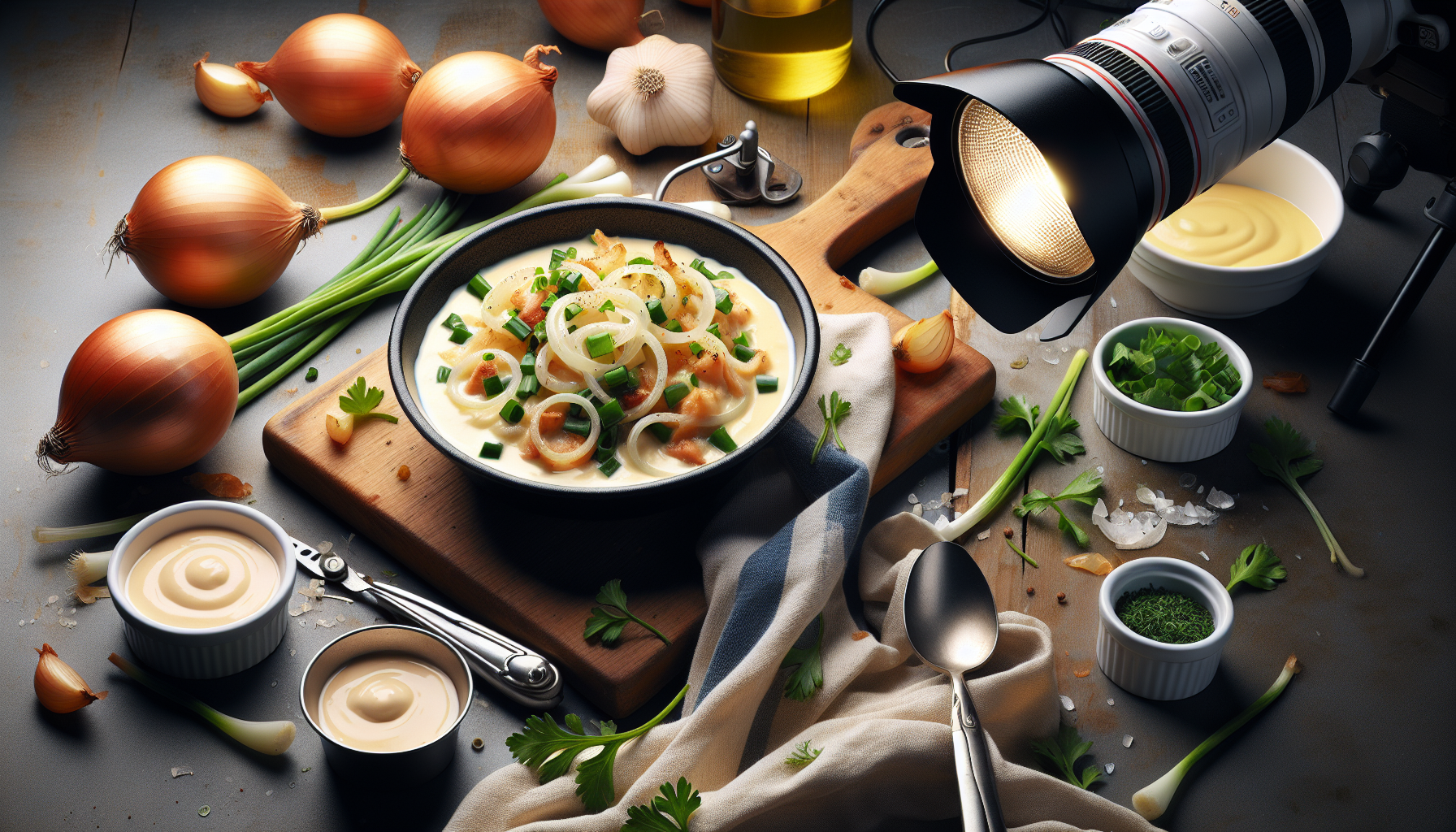 Préparation de « 1,10 € par assiette et tout le monde en redemande » : la poêlée crémeuse aux oignons fondants qui réconcilie les ados avec la cuisine maison