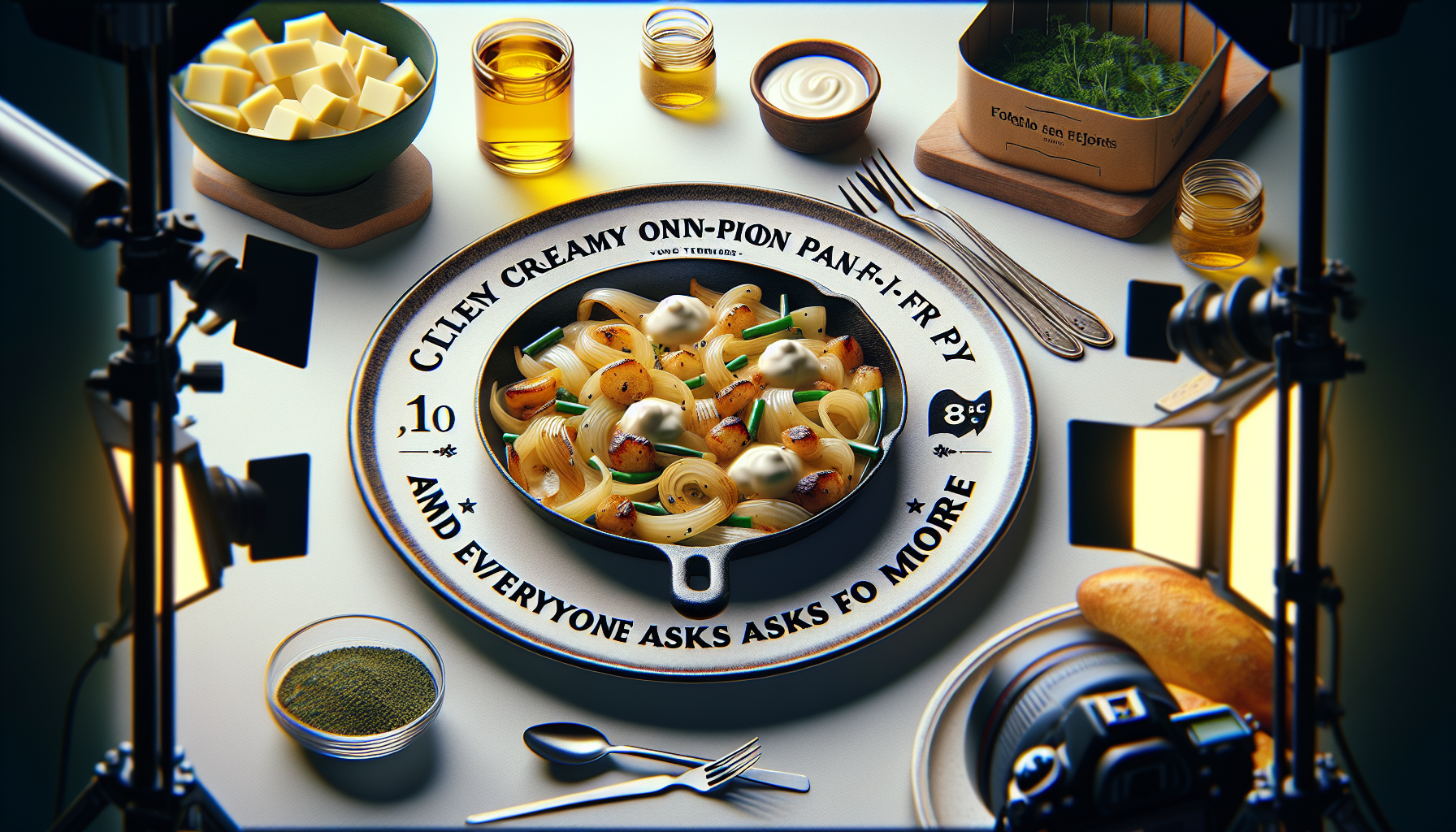 Préparation de Ma poêlée crémeuse aux oignons fondants : le secret à moins de 1,10€ pour enfin régaler vos ados (et toute la famille) !