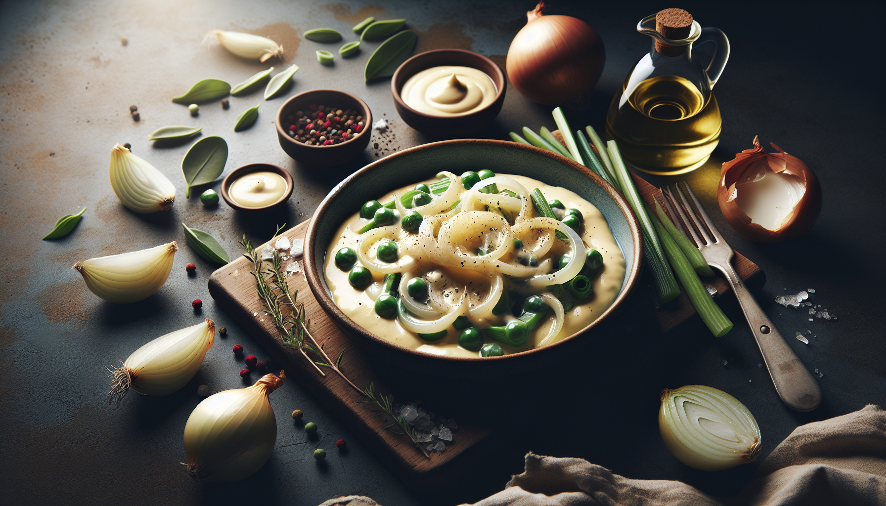 Préparation de « 1,10 € par assiette et tout le monde en redemande » : la poêlée crémeuse aux oignons fondants qui réconcilie ados et cuisine maison