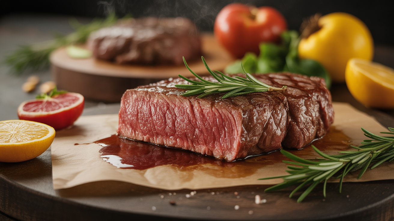 Préparation de Le secret ULTIME des Chefs pour un Steak Inratable : Ce geste avant la cuisson change TOUT !