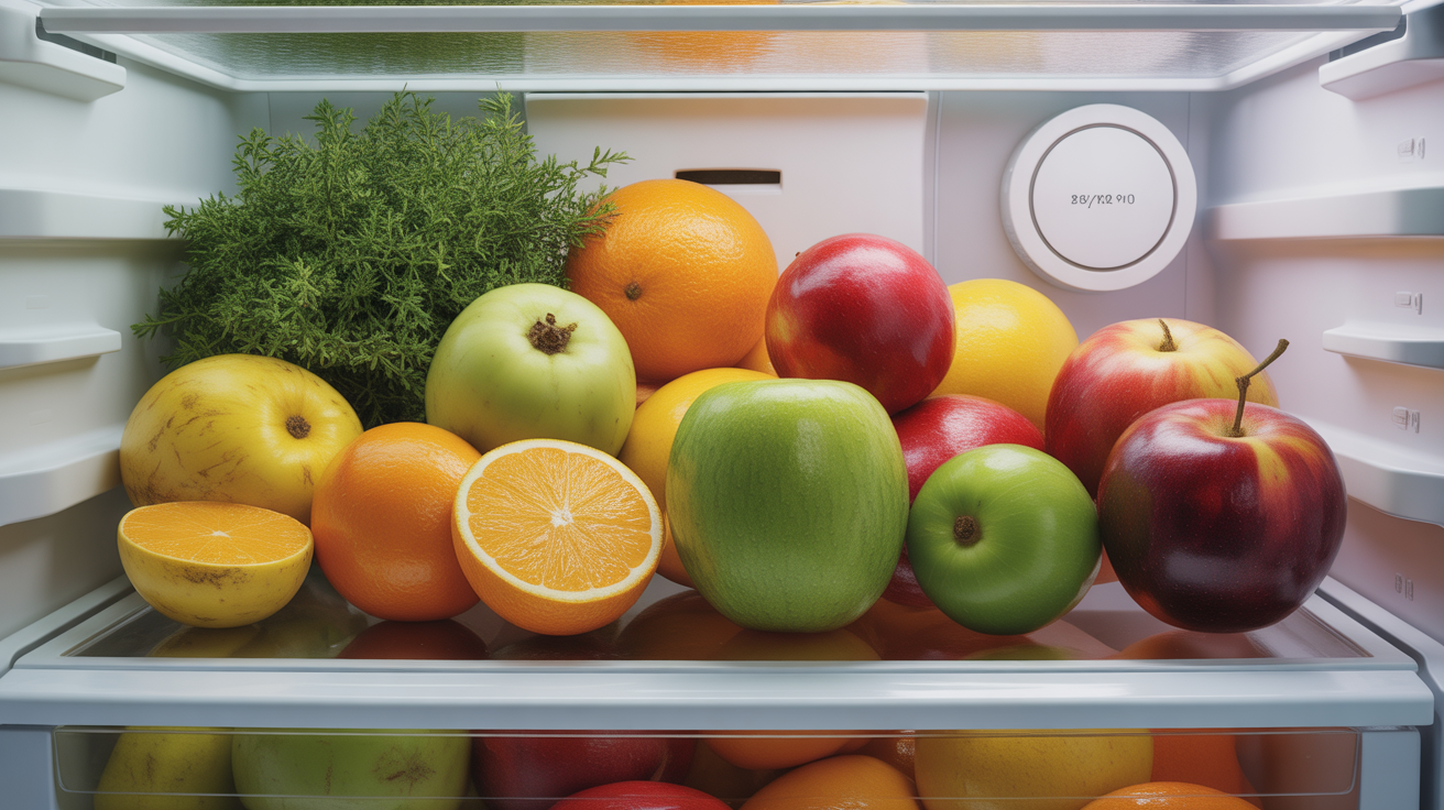 Préparation de Ce simple fruit posé dans le frigo élimine les mauvaises odeurs naturellement (Et ça va vous étonner !)