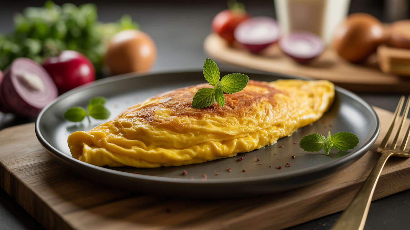 Omelette Aérienne : Le Secret de Chef qui La Rend Incroyablement Moelleuse (Sans Lait Ni Crème !)
