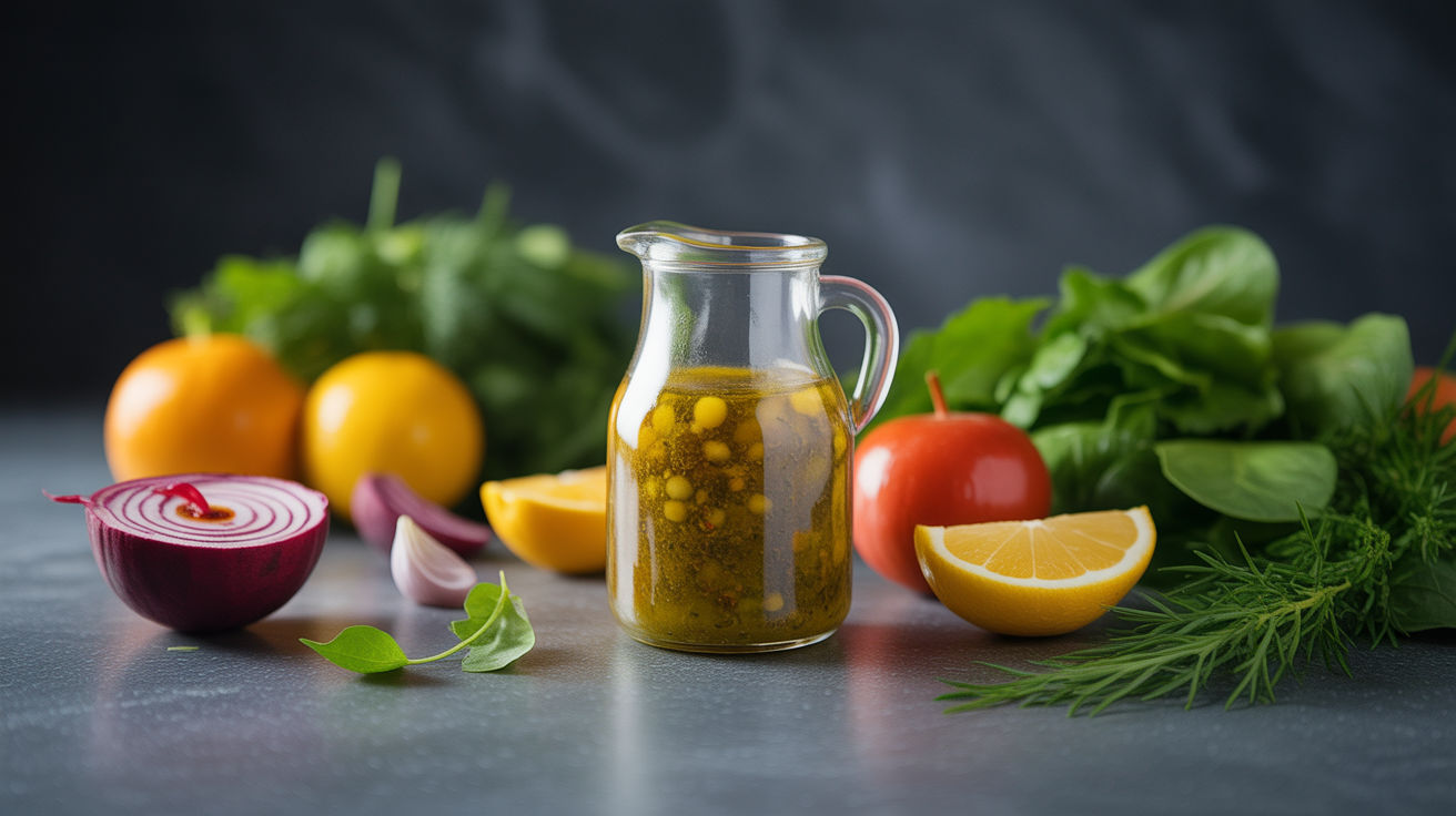 Vinaigrette Maison : Le Secret Révélé pour la Garder 2 Semaines au Frigo (et Économiser Gros !)