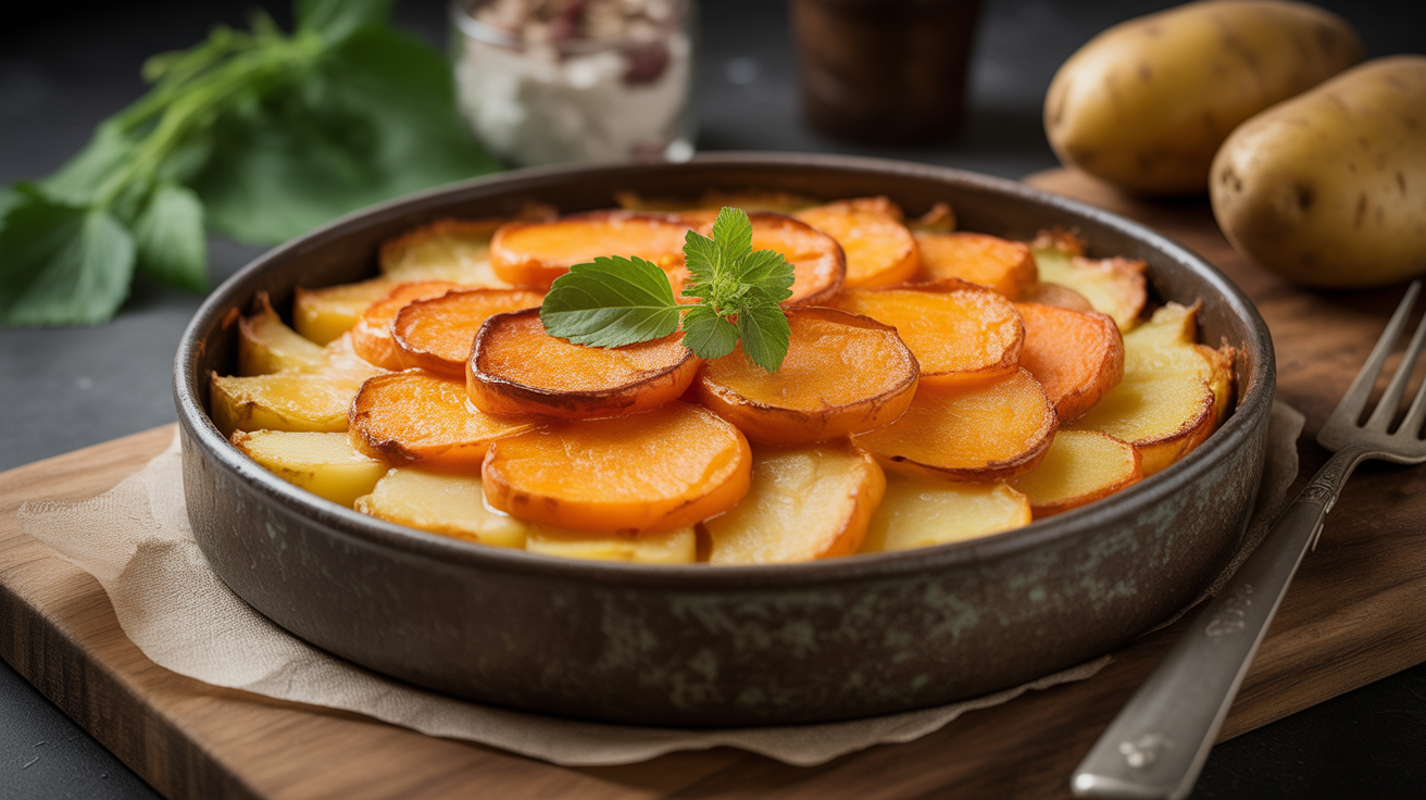 Préparation de Gratin de Patate Douce Antillais : L'Odyssée Sucrée d'un Plat Emblématique