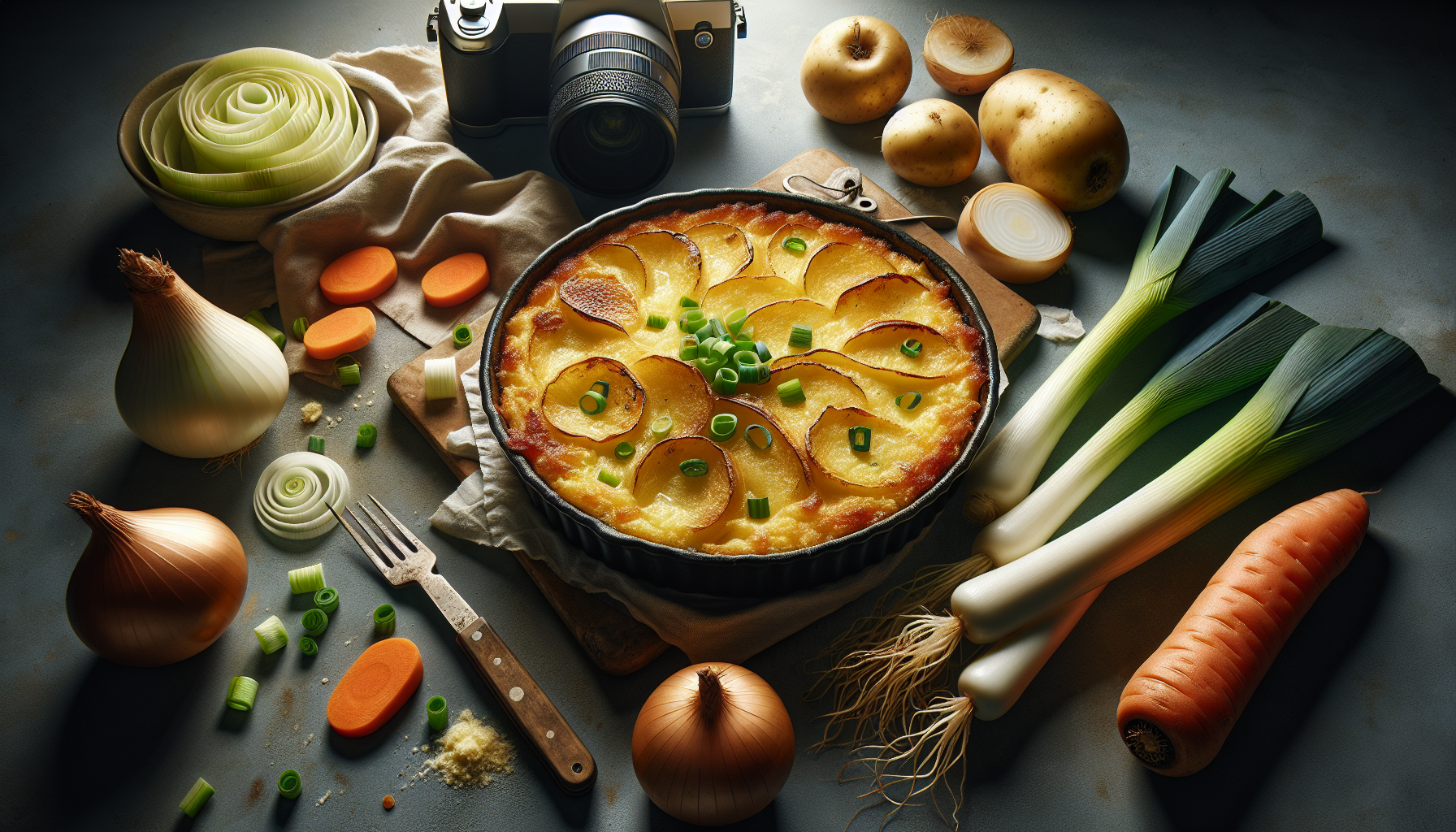 Le Gratin de Pommes de Terre, Poireaux et Carottes Ultime : Fondant, Doré et Incroyablement Facile !