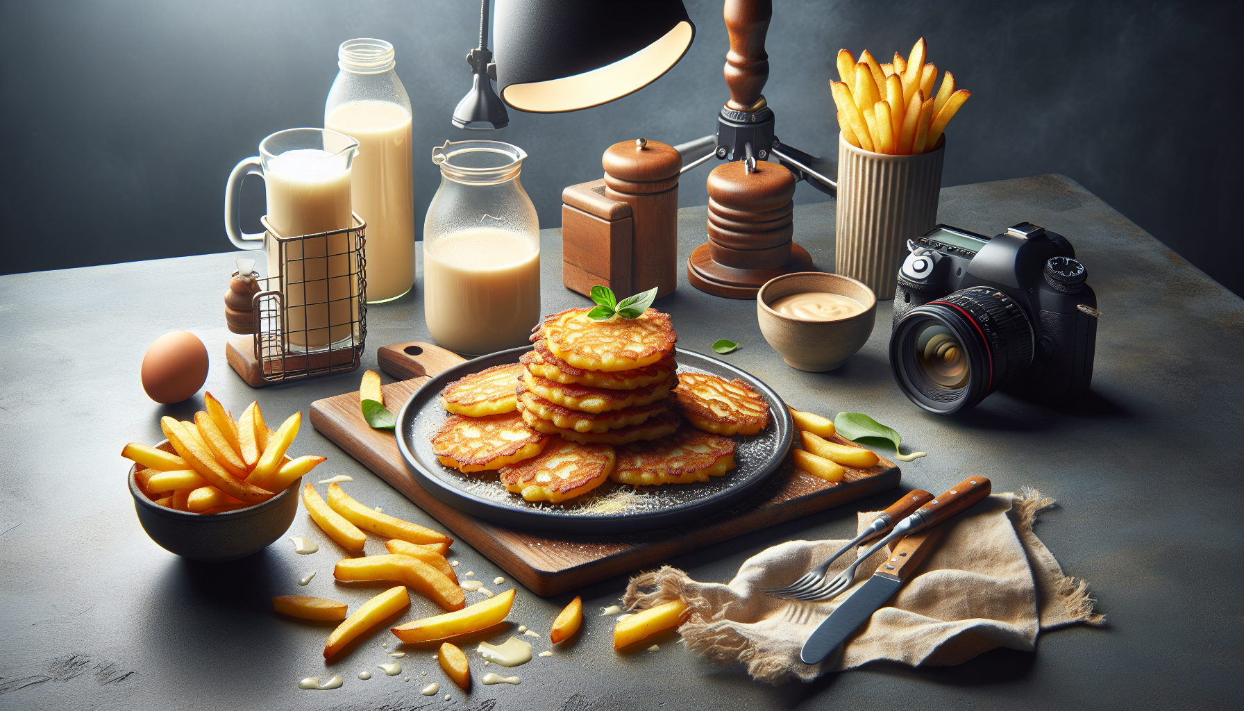 Préparation de « Je les prépare en 10 minutes pour toute la famille » : mes galettes de pommes de terre crousti-dorées au four, plus légères et rapides que des frites