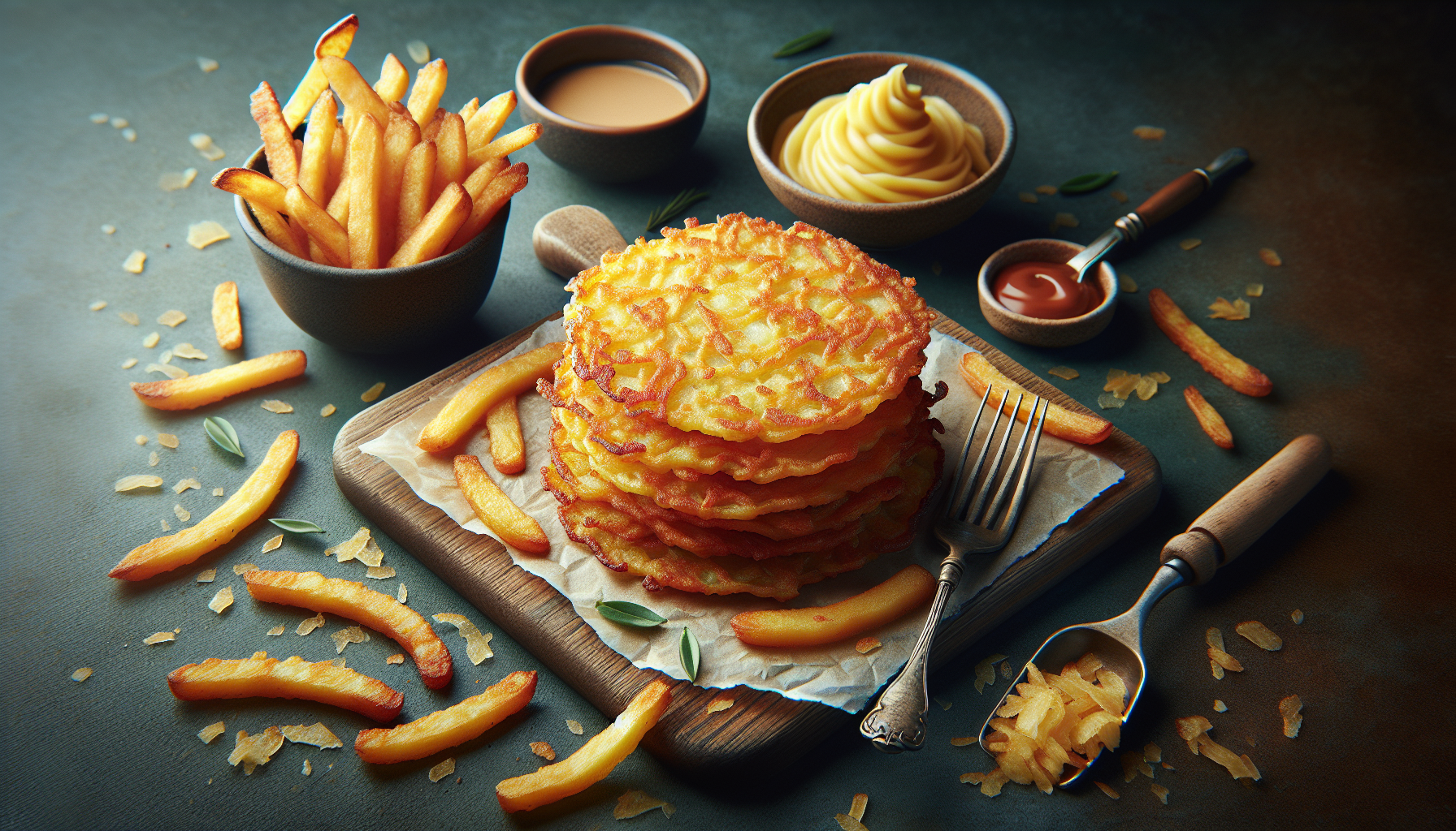 Préparation de « Je les prépare en 10 minutes pour toute la famille » : mes galettes de pommes de terre crousti-dorées au four, plus légères et rapides que des frites