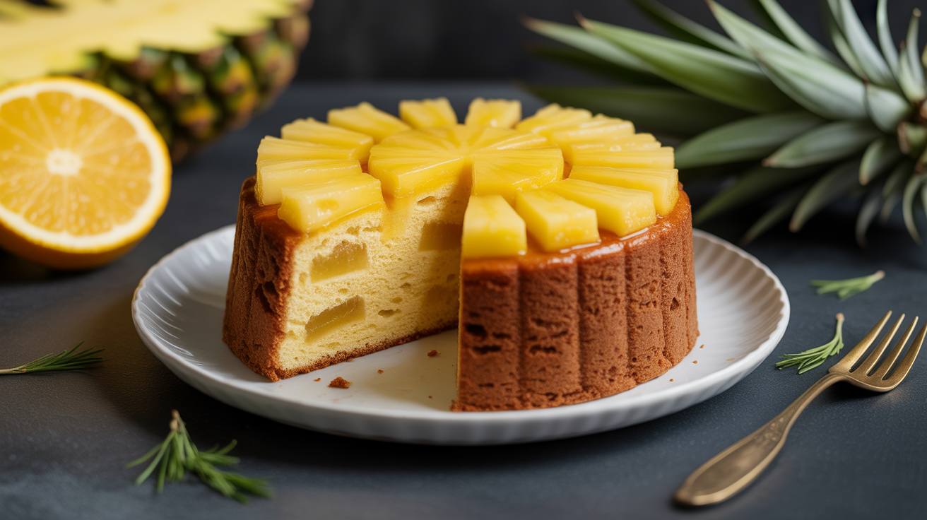 Préparation de « Je ne comprends pas pourquoi je m’embêtais avant » : mon gâteau à l’ananas le plus simple fond en bouche