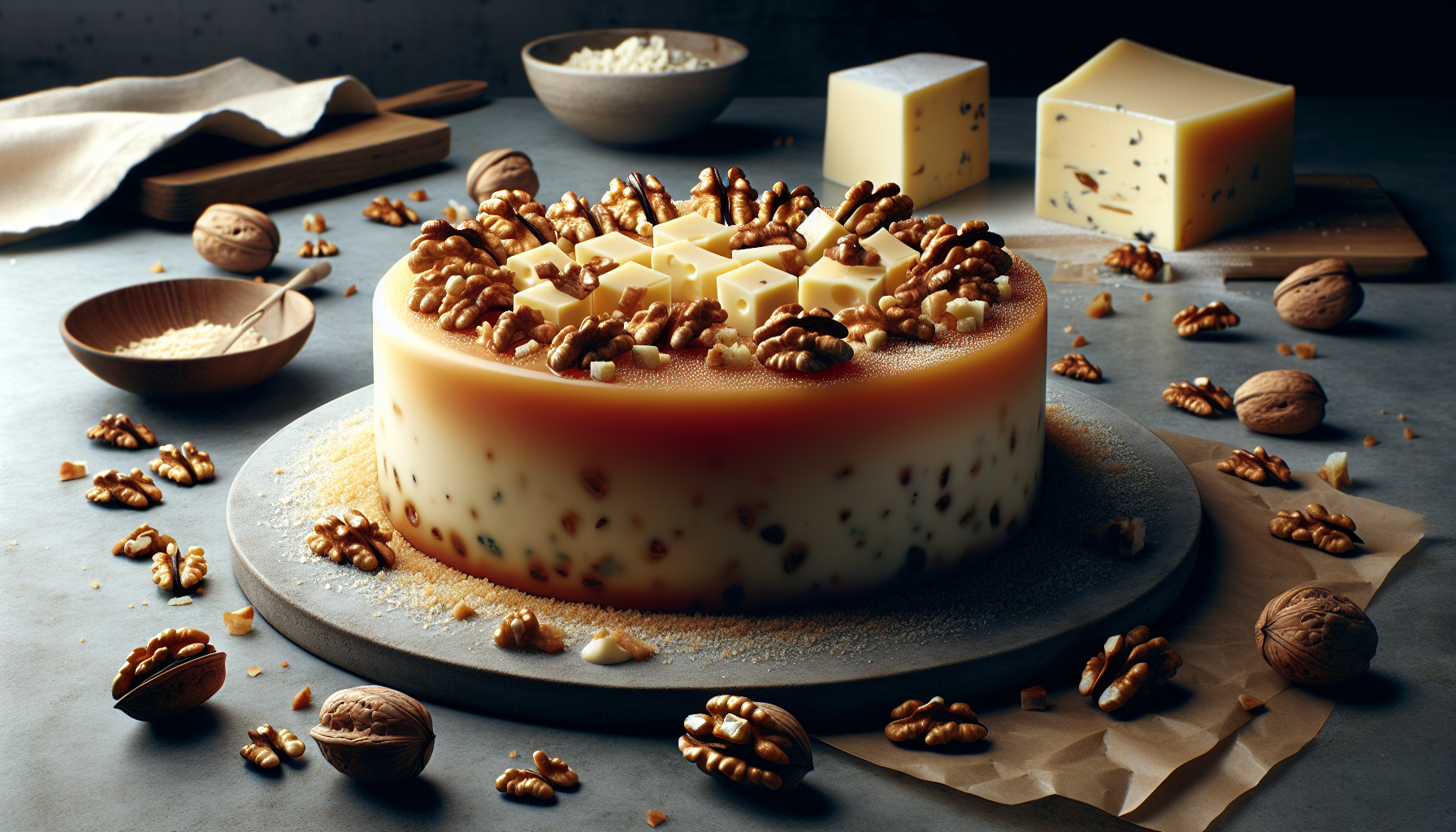 La recette ultra rapide que je fais tout le temps : mon <strong>cake fondant Fourme d’Ambert-noix</strong>, bien plus gourmand qu’une quiche » /></figure>
<div id=