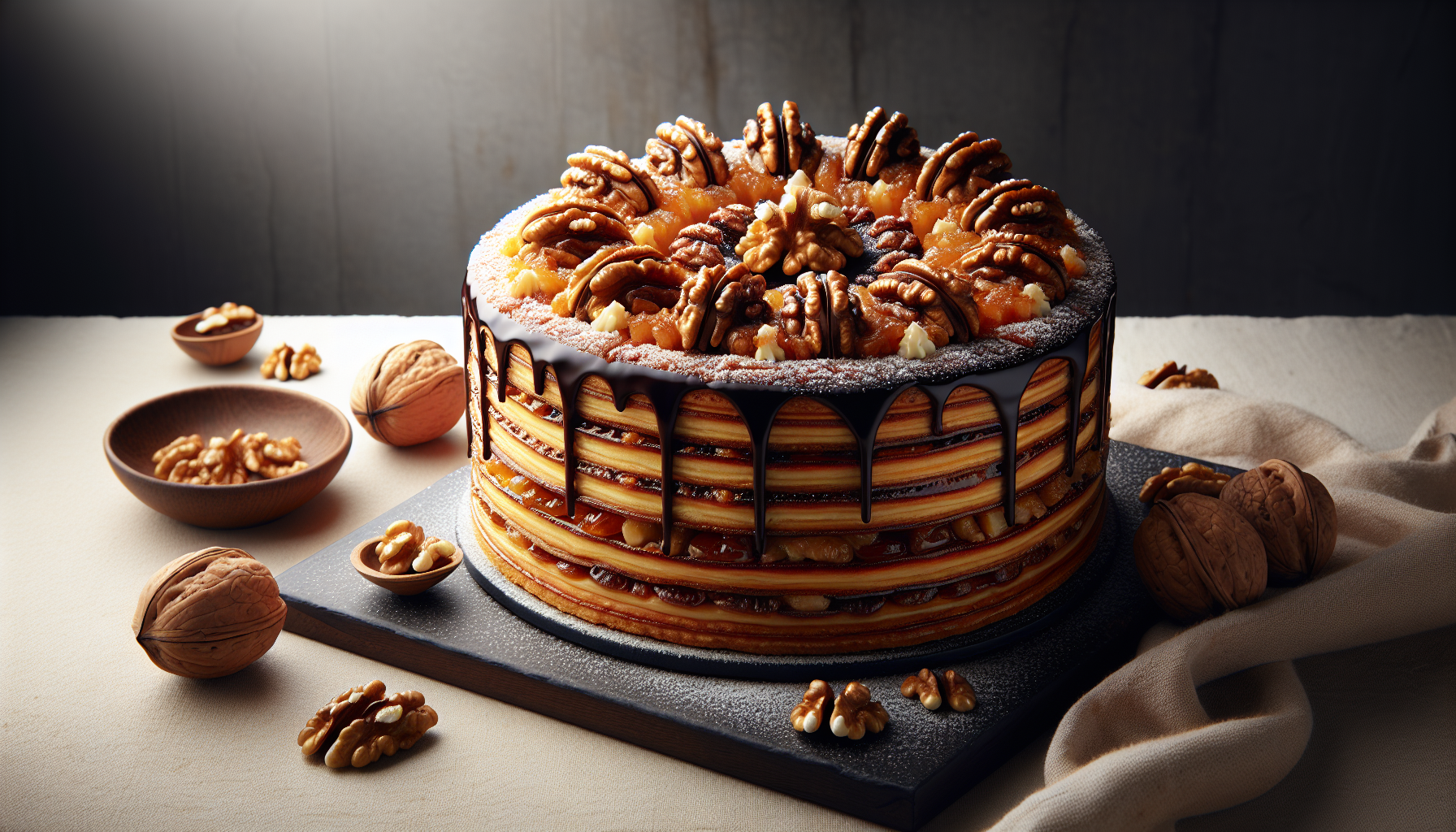 Préparation de Ce cake fondant fourme d’Ambert-noix va RÉVOLUTIONNER vos apéros (et remplacer toutes vos quiches) !