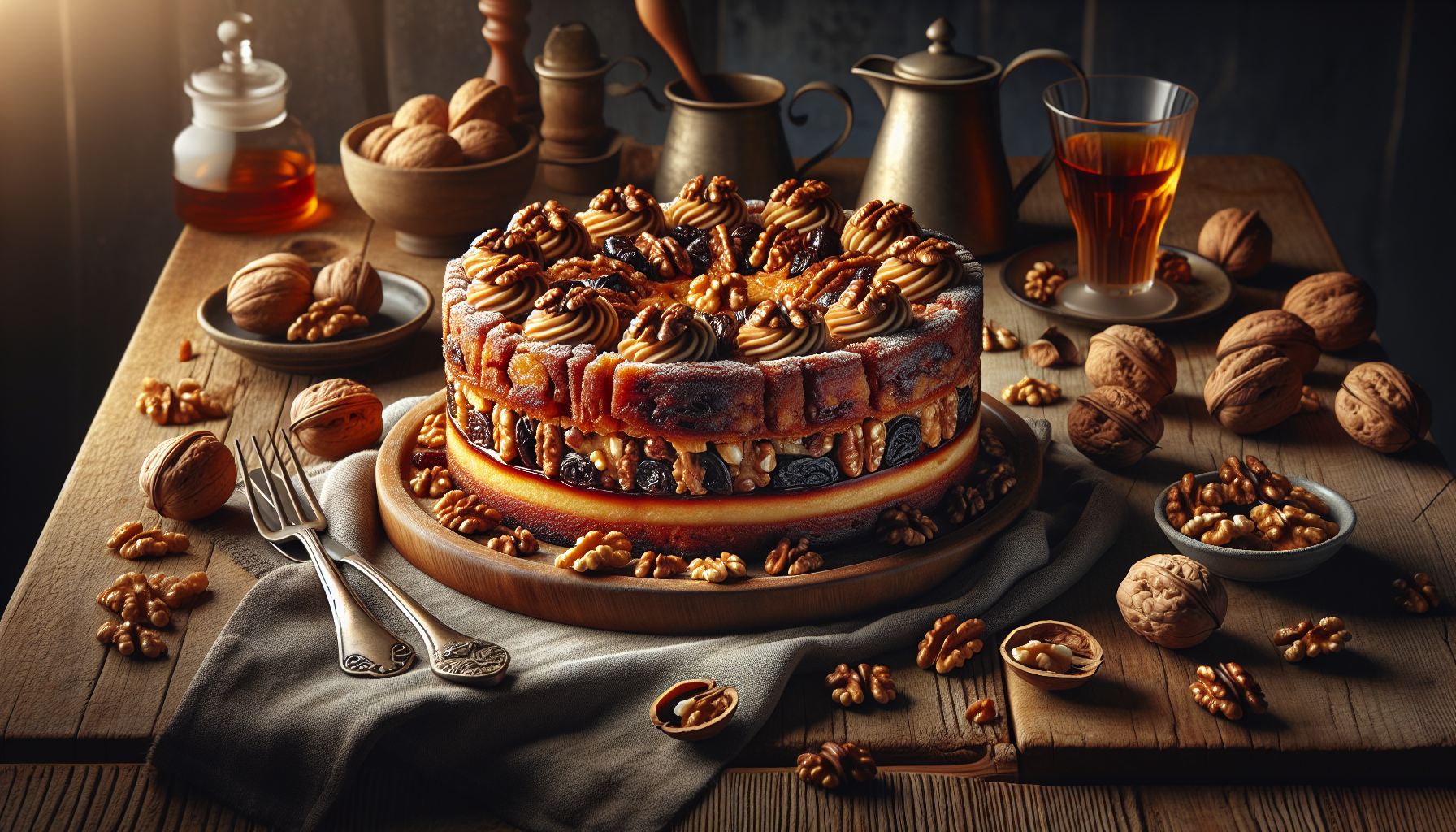 Préparation de Mon Cake Fondant Fourme d'Ambert-Noix : L'alternative Ultime à la Quiche