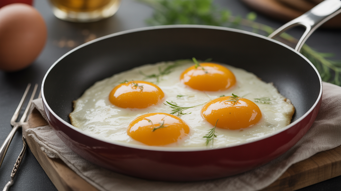 Révolution en Cuisine : Le Glaçon dans la Poêle, la Magie Insoupçonnée pour des Œufs au Plat Parfaits