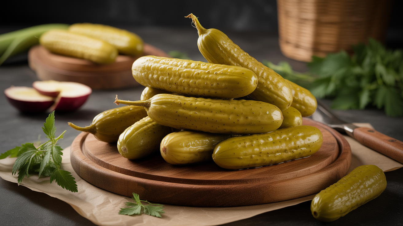 Préparation de Le Geste Oublié qui Transforme vos Cornichons Maison en Délices Croquants tout l'Été !