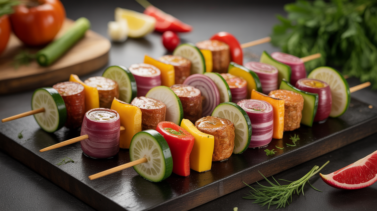 Le Secret Que Chaque Chef Garde Jalousement Pour Des Brochettes de Légumes Qui Ne Collent PLUS Jamais au Barbecue !