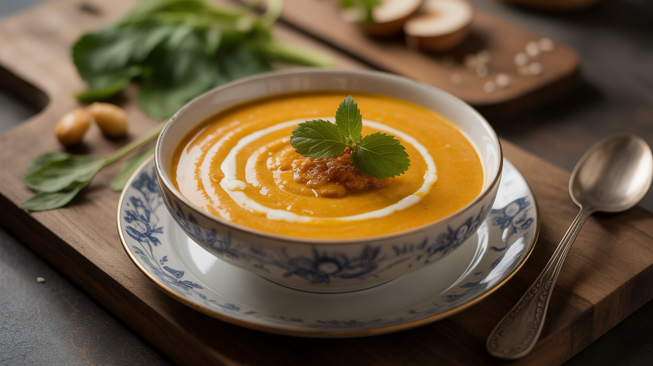 Le Secret Incroyable pour des Soupes et Veloutés Maison d'une Texture Incroyablement Sopeuse... Sans UNE GOUTTE DE CRÈME !