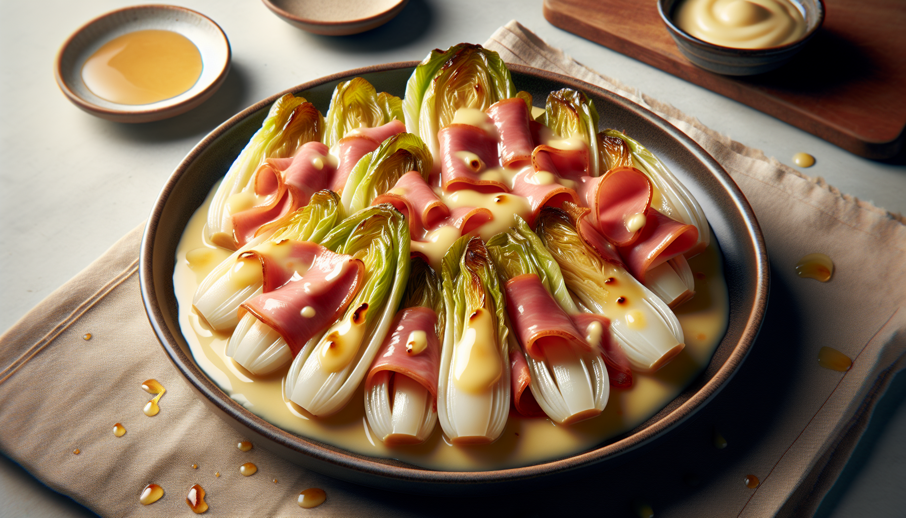 Endives au Jambon Gratinées : Le Secret d'un Plat Léger et Réconfortant qui Fond en Bouche !
