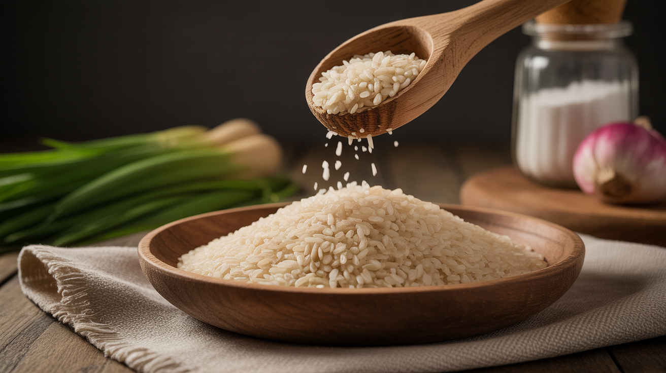 Préparation de Fini le Sel Collé ! L'Astuce Incroyable du Riz Cru qui Va Révolutionner Votre Cuisine (et Économiser Votre Argent)