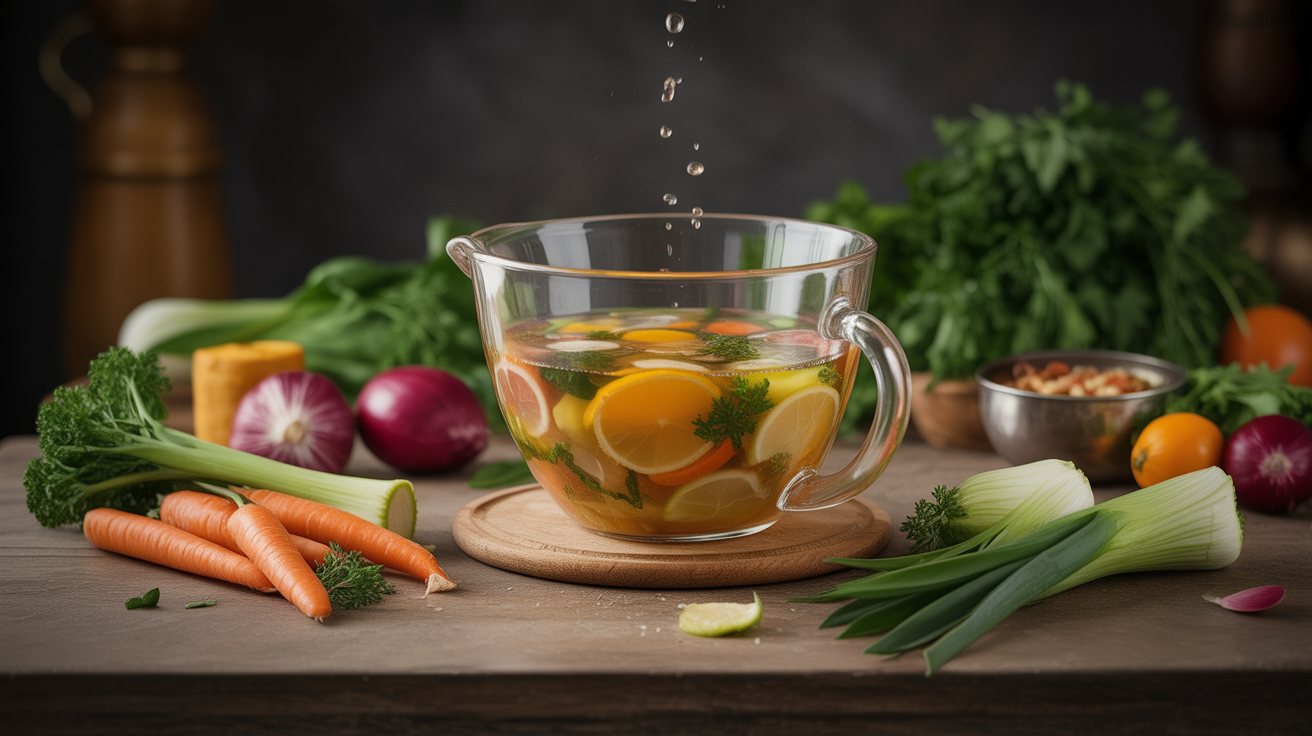 Ne jetez plus vos restes de légumes : le secret pour un bouillon maison nutritif et zéro déchet (incroyable !)