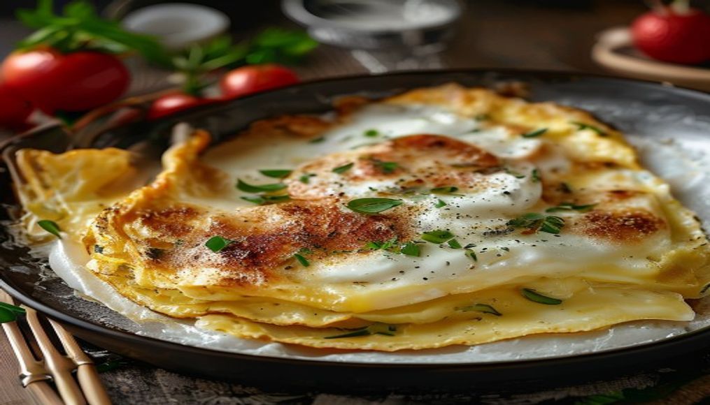 Omelette Fondante à la Mozzarella au Micro-ondes : Recette Facile et Express
