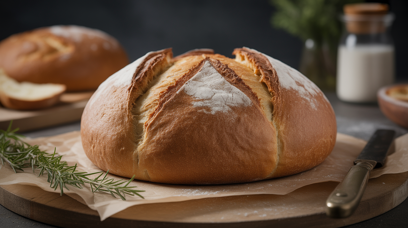 Pain sans levain : L'astuce ultra-rapide pour un pain maison parfait (même sans levure !)