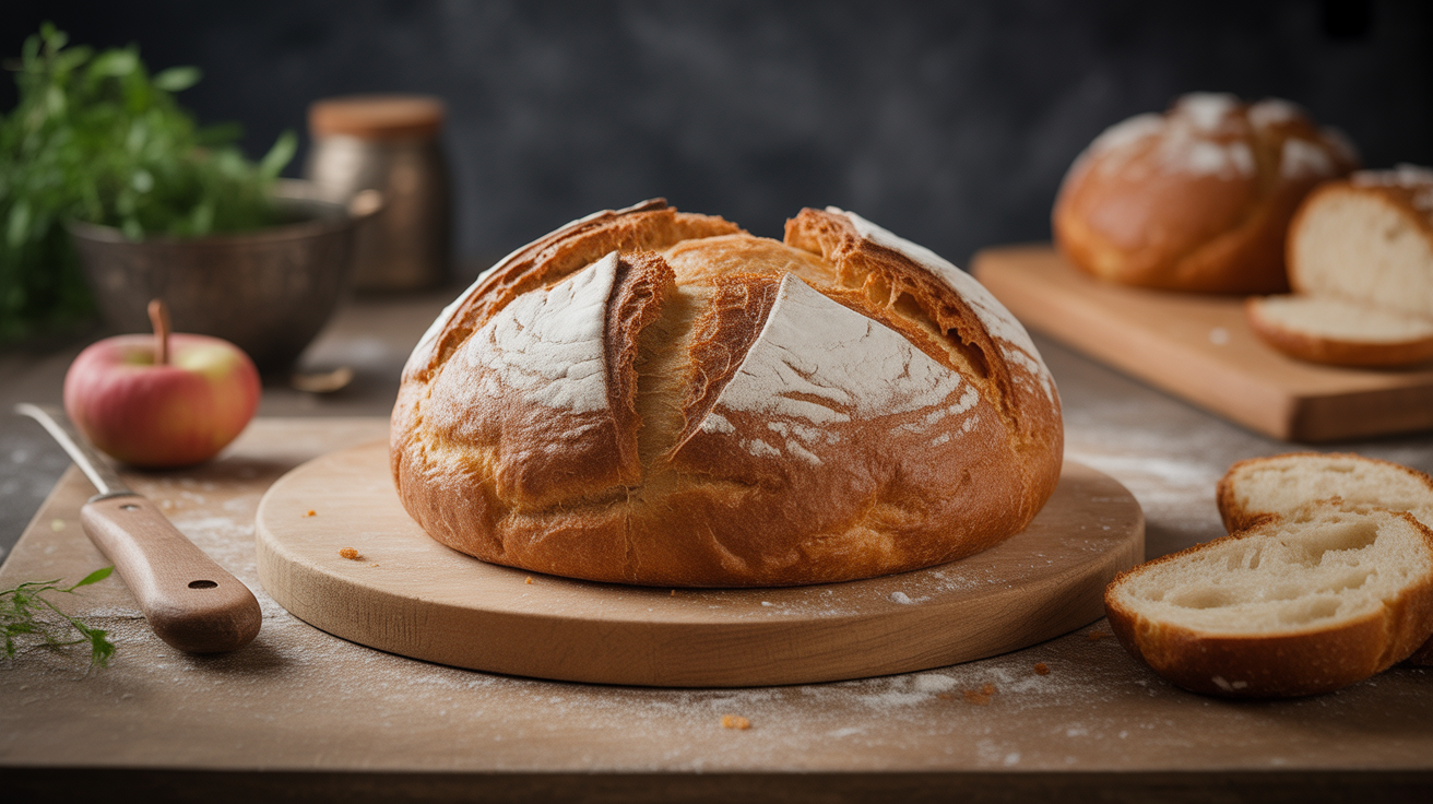 Préparation de Pain sans levain : L'astuce ultra-rapide pour un pain maison parfait (même sans levure !)