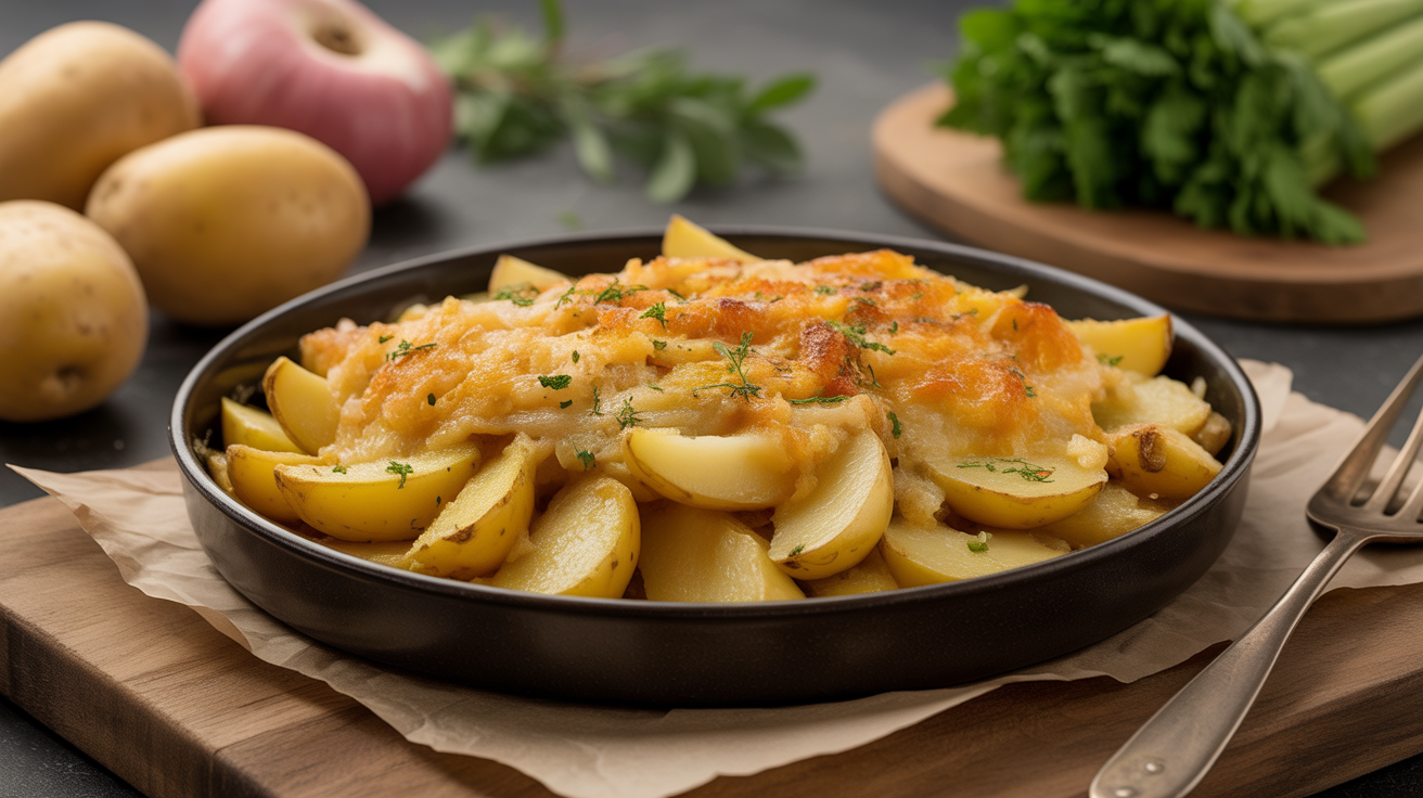 Préparation de « Plus personne ne réclame de gratin » : je farcis mes pommes de terre avec ce mélange économique (et c'est une tuerie !)