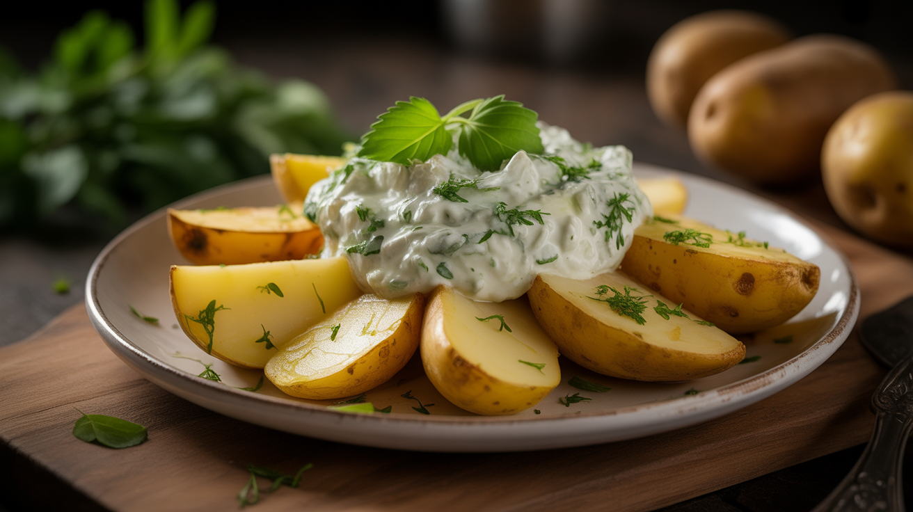 La Pomme de Terre Farcie au Tzatziki Léger : Fraîcheur et Saveur au Rendez-vous !