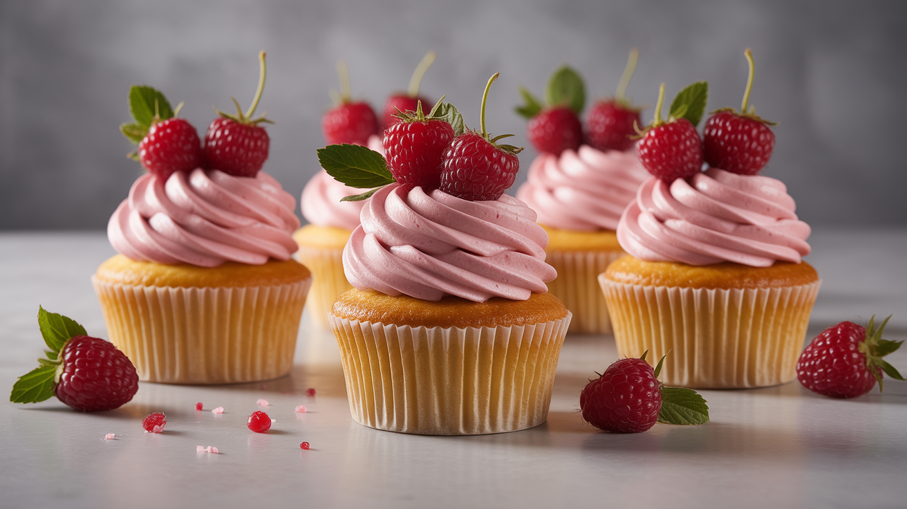 Irresistibles Cupcakes Vanille Framboise à la Crème Fromage Frais et Chocolat Blanc : La Recette Ultime !