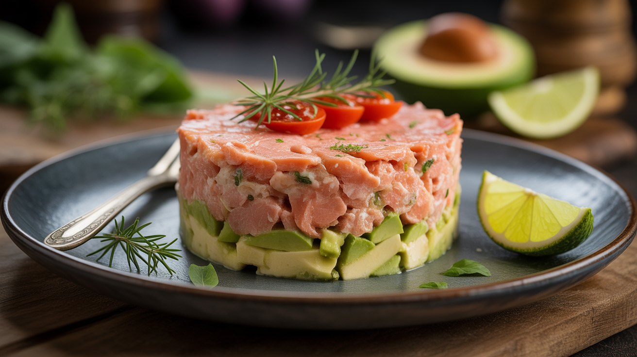 Préparation de Rillettes Légères de Saumon à l'Avocat : Recette Saine et Délicieuse