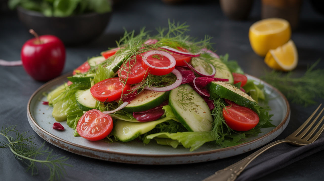 Salade du Soir : Gare à ce Légume Rouge Insoupçonné Qui Sabote Votre Repas Léger !
