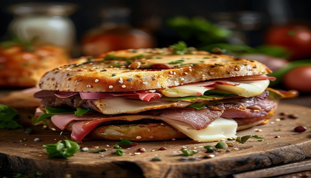 Sandwich Rôti de Porc, Brie et Moutarde : La Recette Gourmande Ultime