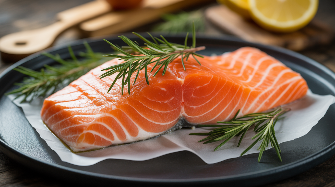 Préparation de Révélez le Chef qui Sommeille en Vous : Cuisinez Votre Saumon Congelé au Four SANS Décongélation (Recette Époustouflante en 15 Min !)