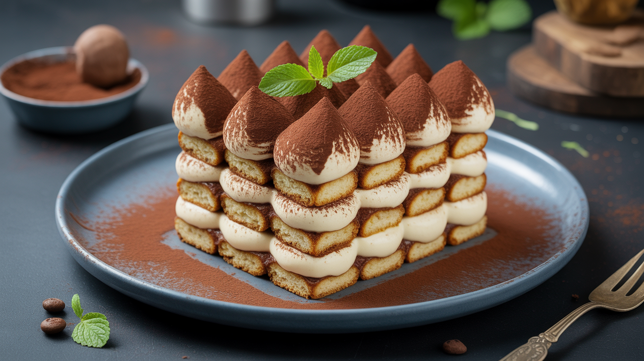 Préparation de Tiramisu Révolutionnaire : Adieu Mascarpone, cet Ingrédient Le Rend Irrésistiblement Léger et Gourmand !