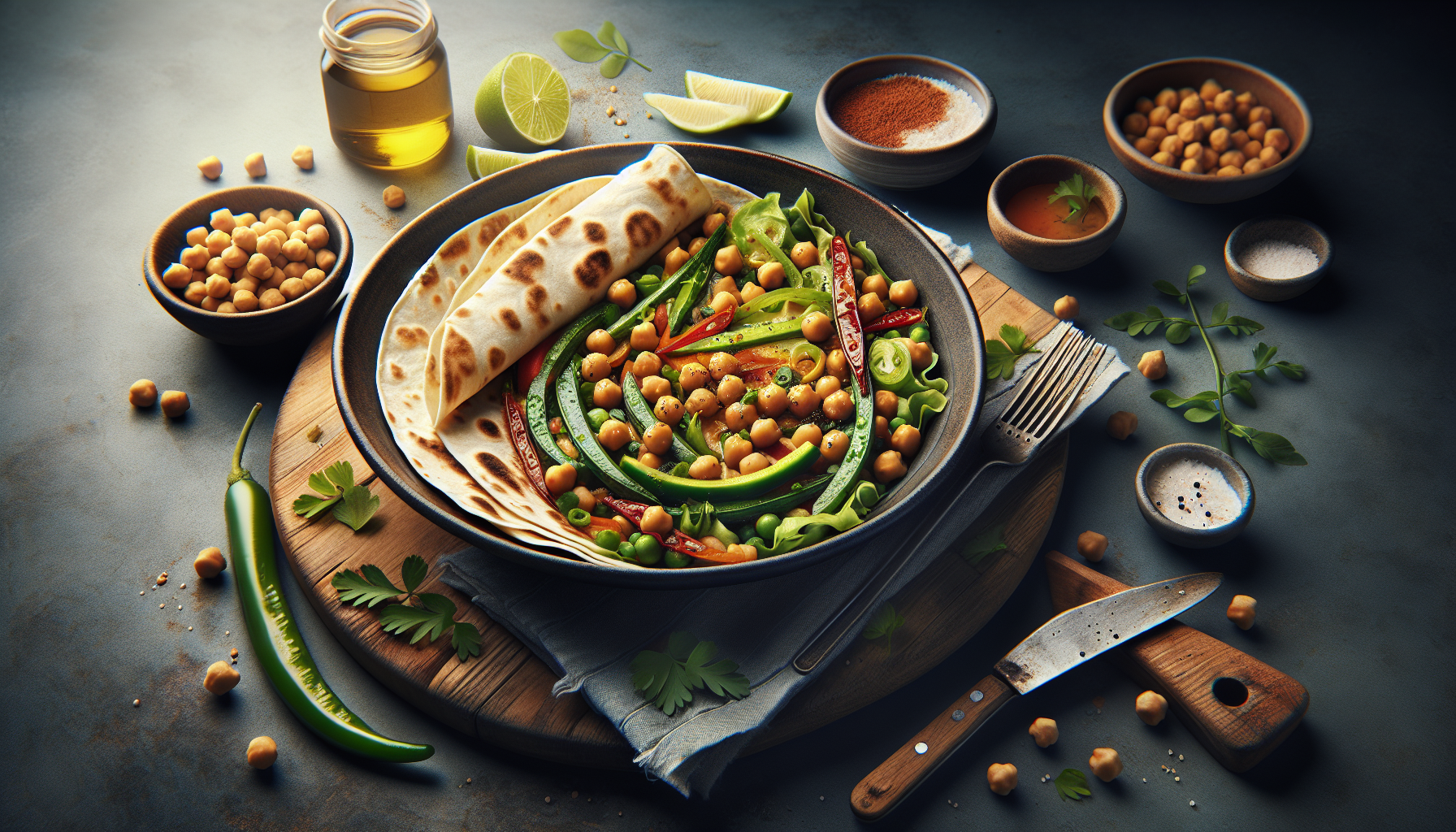 Préparation de La <strong>Tortilla express aux pois chiches</strong> : Votre sauveur des soirs de flemme culinaire ! » /></figure>
<style>
.recipe-meta { display: flex; gap: 20px; align-items: center; justify-content: flex-start; margin-bottom: 20px; font-family: sans-serif; color: #333; flex-wrap: wrap;}
.recipe-meta-item { display: flex; flex-direction: column; align-items: center; font-size: 14px; font-weight: bold; }
.recipe-meta-icon { width: 24px; height: 24px; margin-bottom: 5px; }
.dynamic-ingredients-container { border: 1px solid #eaeaea; padding: 20px; border-radius: 8px; margin: 20px 0; background: #fff; box-shadow: 0 2px 5px rgba(0,0,0,0.02); }</p>
<p>.portion-controls { display: flex; align-items: center; margin-bottom: 20px; background: #fff; padding: 10px; border: 1px solid #eee; border-radius: 4px; width: fit-content; box-shadow: 0 1px 3px rgba(0,0,0,0.05); }
.portion-btn-minus { background: #B38659; border: none; font-size: 24px; font-weight: bold; cursor: pointer; padding: 0 15px; height: 35px; color: #fff; border-radius: 4px; display: flex; align-items: center; justify-content: center; }
.portion-btn-plus { background: transparent; border: none; font-size: 24px; font-weight: bold; cursor: pointer; padding: 0 10px; height: 35px; color: #333; display: flex; align-items: center; justify-content: center; }
.portion-input { width: 60px; height: 35px; text-align: center; border: 1px solid #ddd; border-radius: 4px; margin: 0 10px; padding: 0; font-weight: bold; font-size: 18px; color: #000; background: #fff; -moz-appearance: textfield; }
.portion-input::-webkit-outer-spin-button, .portion-input::-webkit-inner-spin-button { -webkit-appearance: none; margin: 0; }
.portion-text { font-family: sans-serif; font-size: 16px; margin-right: 10px; color: #333; }</p>
<p>.dynamic-list { list-style: none; padding: 0; margin: 0; }
.dynamic-list li { padding: 8px 0; display: flex; align-items: center; font-size: 15px; }
.dynamic-list li:not(:last-child) { border-bottom: 1px solid #f0f0f0; }
.dynamic-list input[type=