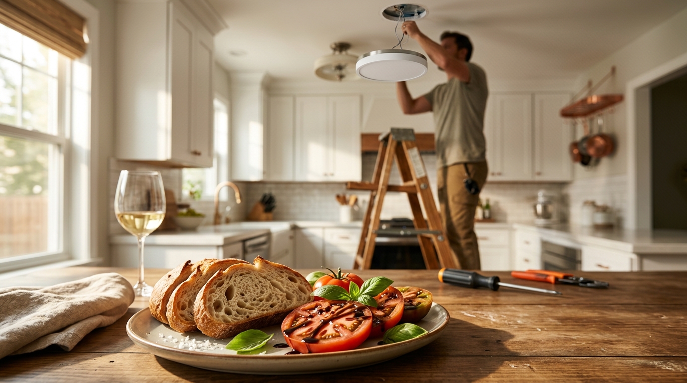 Comment changer un néon de cuisine : Le guide complet et sécurisé en 10 minutes