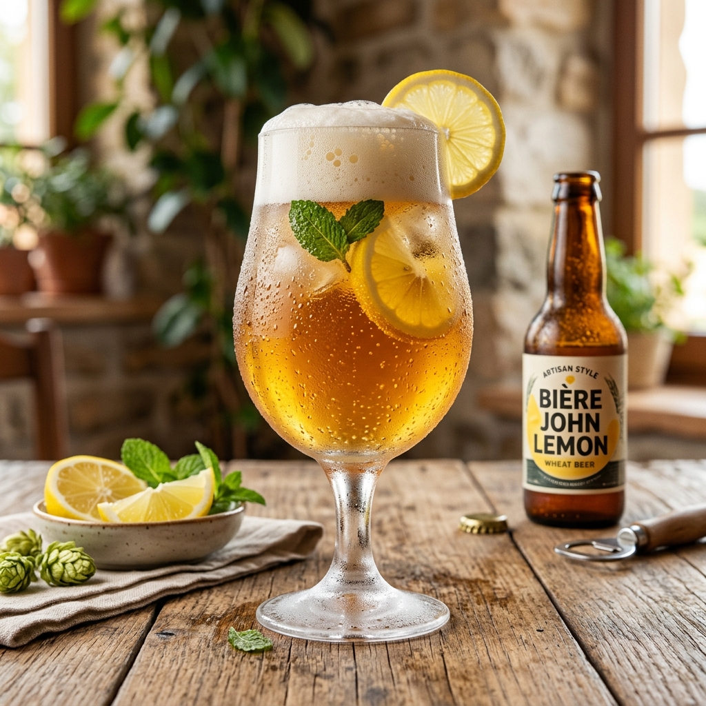 La Bière John Lemon : Le Zeste de Citron qui Révolutionne la Gastronomie