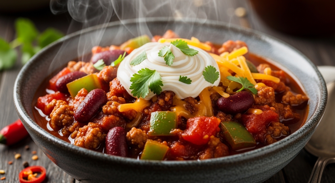 **Chili con carne rapide et léger : recette facile à réchauffer**