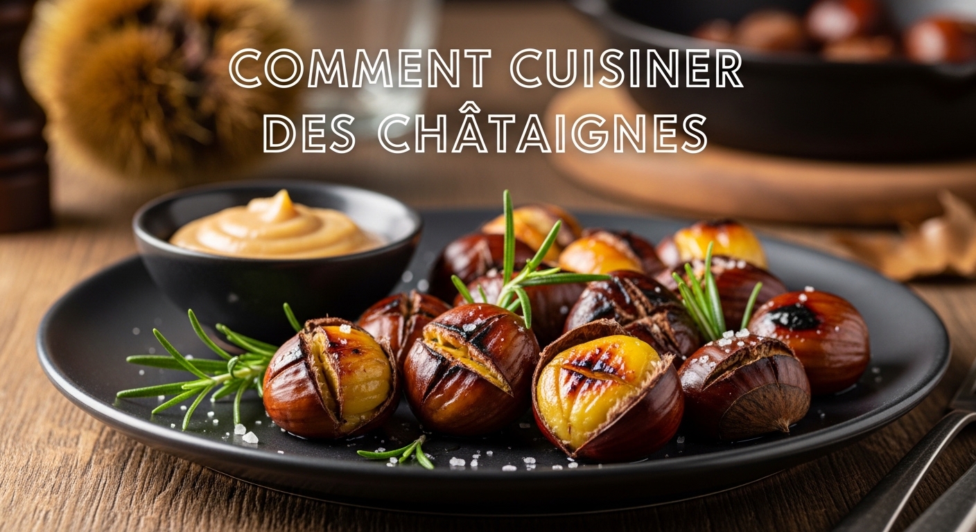 Préparation de Comment cuisiner les châtaignes : Le Guide Ultime pour les Apprivoiser