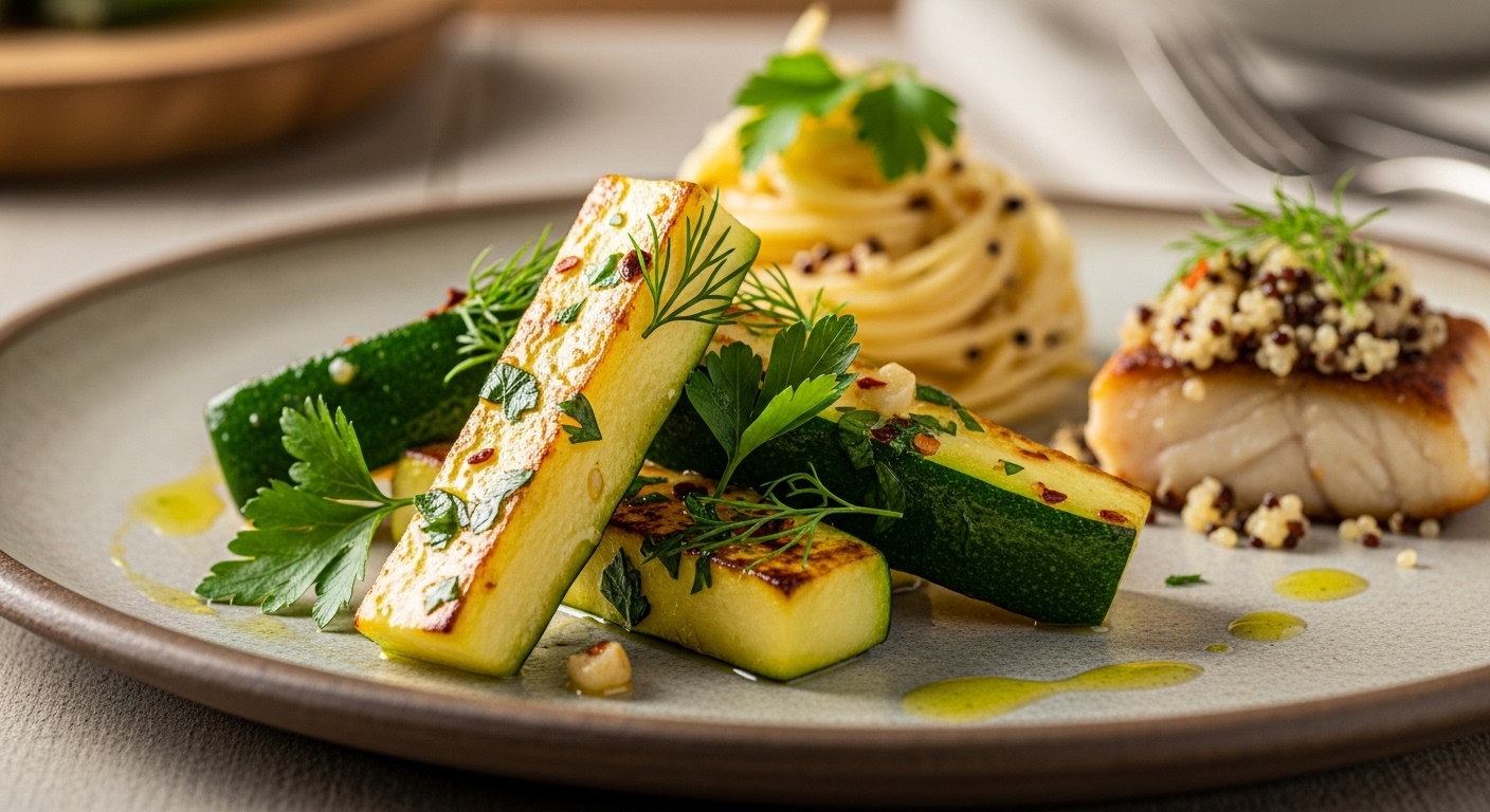 Illustration de Courgettes Congelées : Le Guide Ultime pour des Légumes Savoureux et Sans Eau
