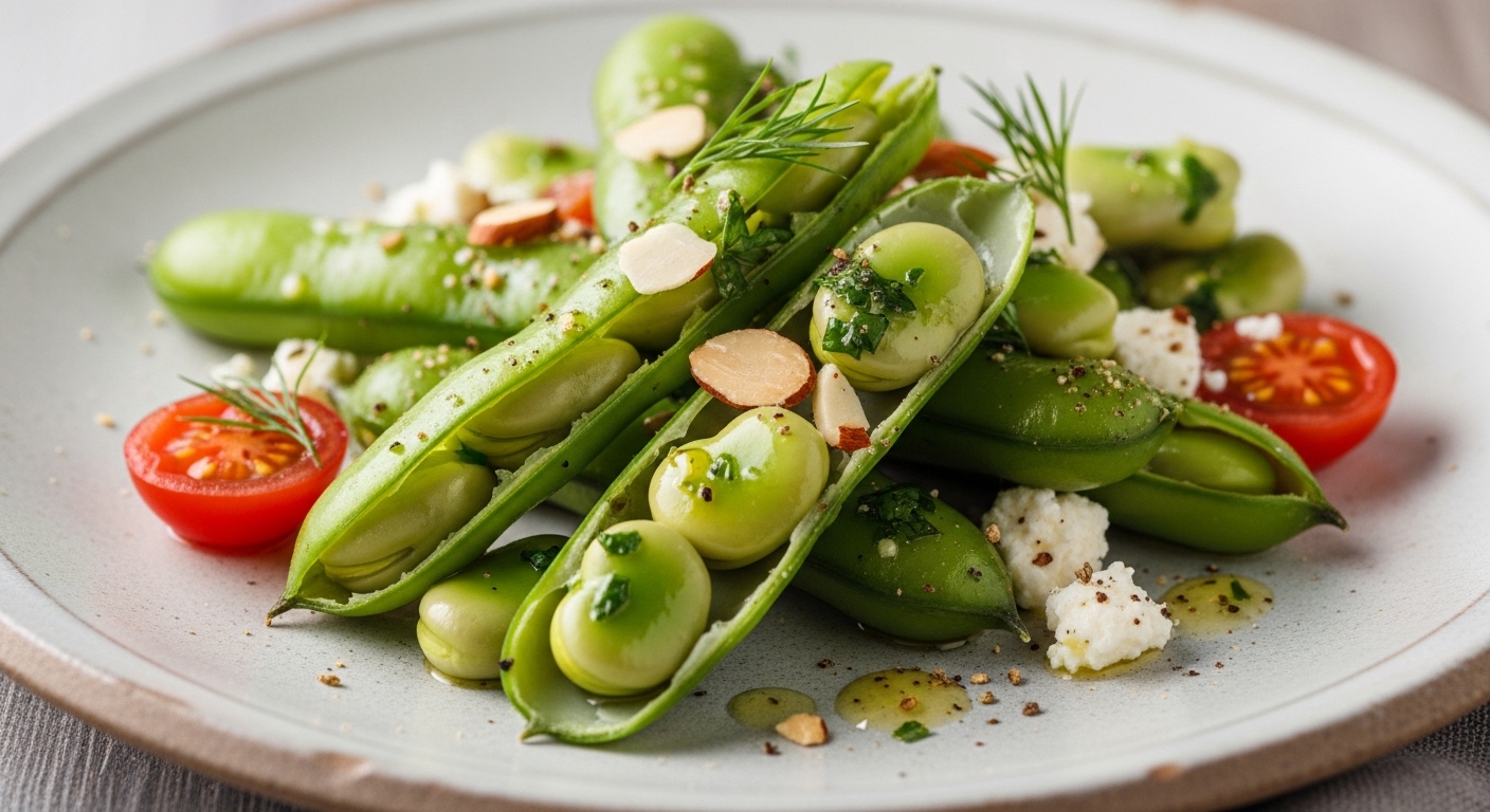 Préparation de Comment cuisiner les fèves : Le Guide Ultime pour les Apprêter Fraîches ou Surgelées