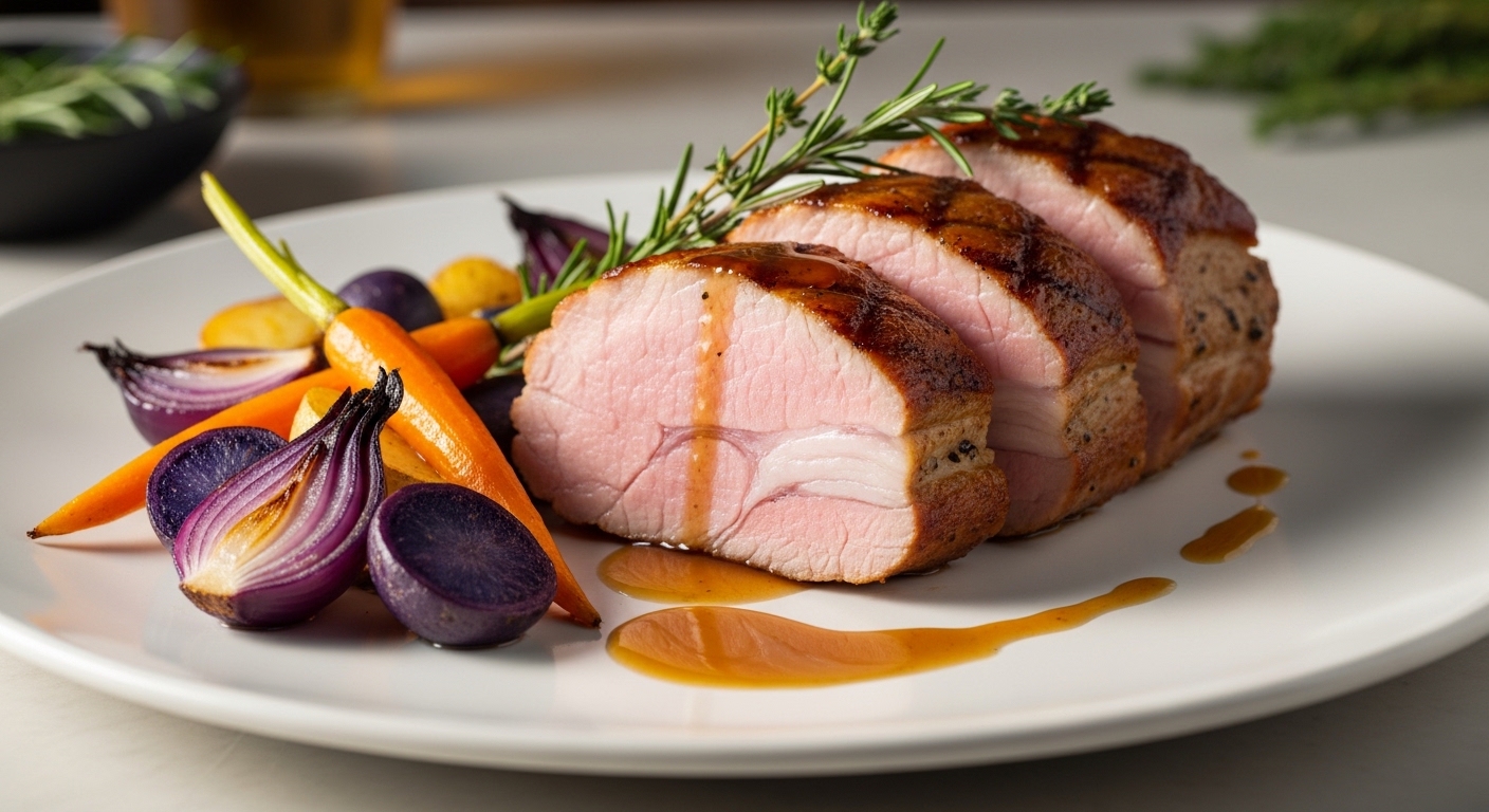 Préparation de Comment cuisiner la longe de porc : Notre Recette et Guide Ultime pour une Viande Parfaite