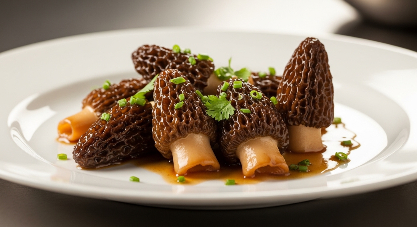 Préparation de Comment cuisiner la morille : Notre Recette et Guide Ultime pour un Champignon d'Exception
