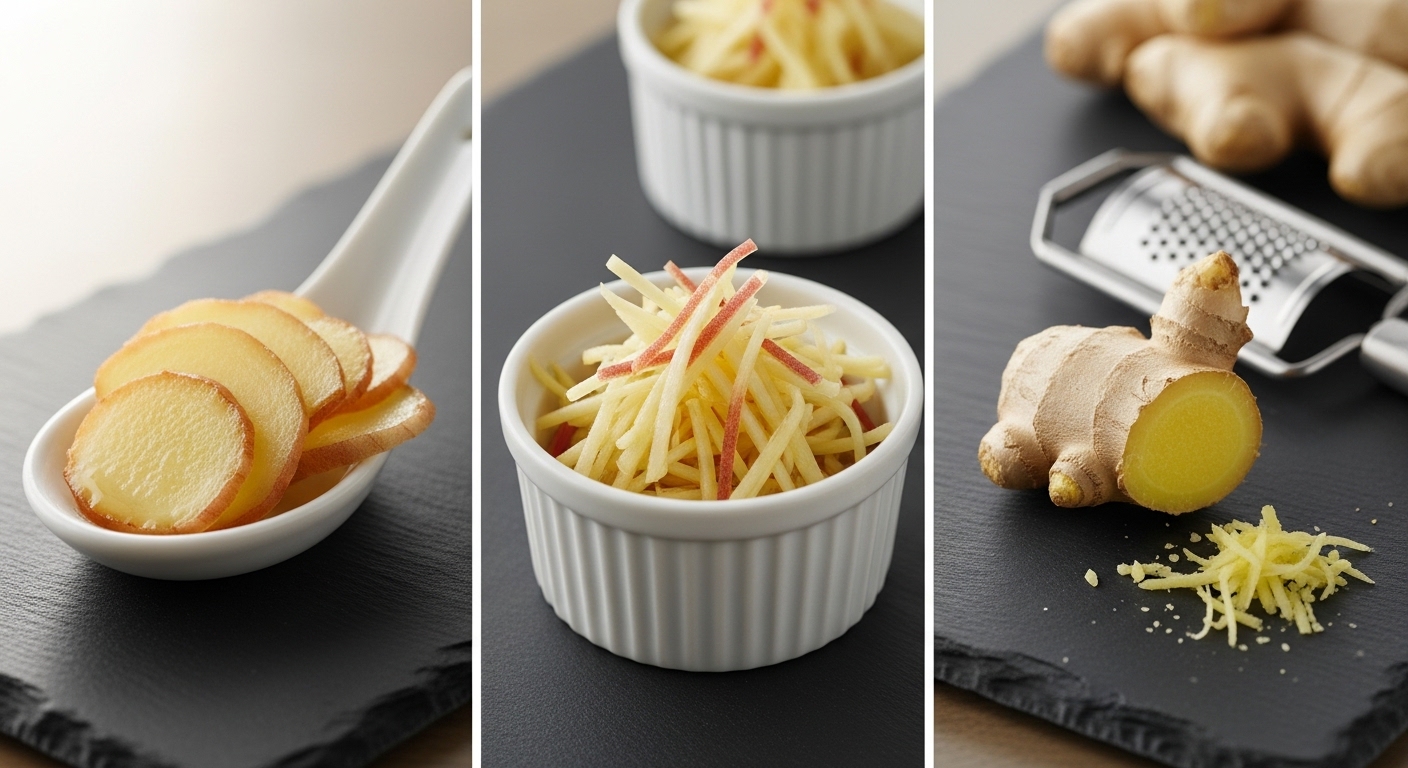 Préparation de Comment cuisiner le gingembre : Notre Recette et Guide Ultime