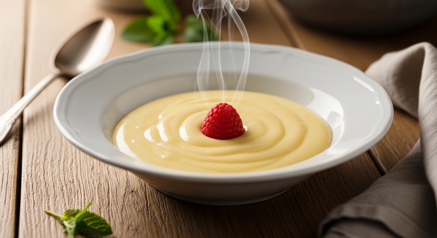 Crème Anglaise Révolutionnaire : Le Secret Facile et Rapide pour une Texture Parfaite (Sans Œufs !)