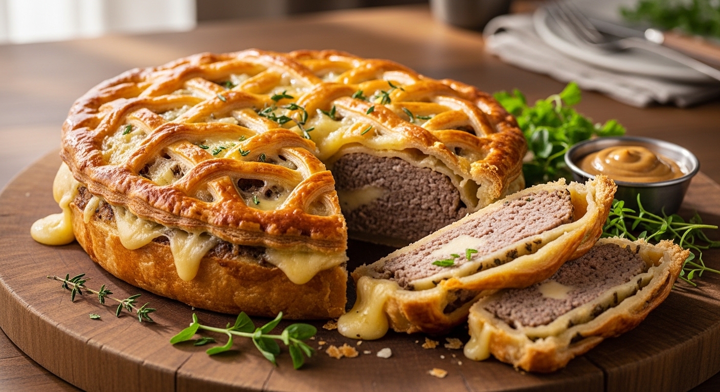 La Tourte à la Viande et au Fromage : La Recette Ultime du Confort Culinary