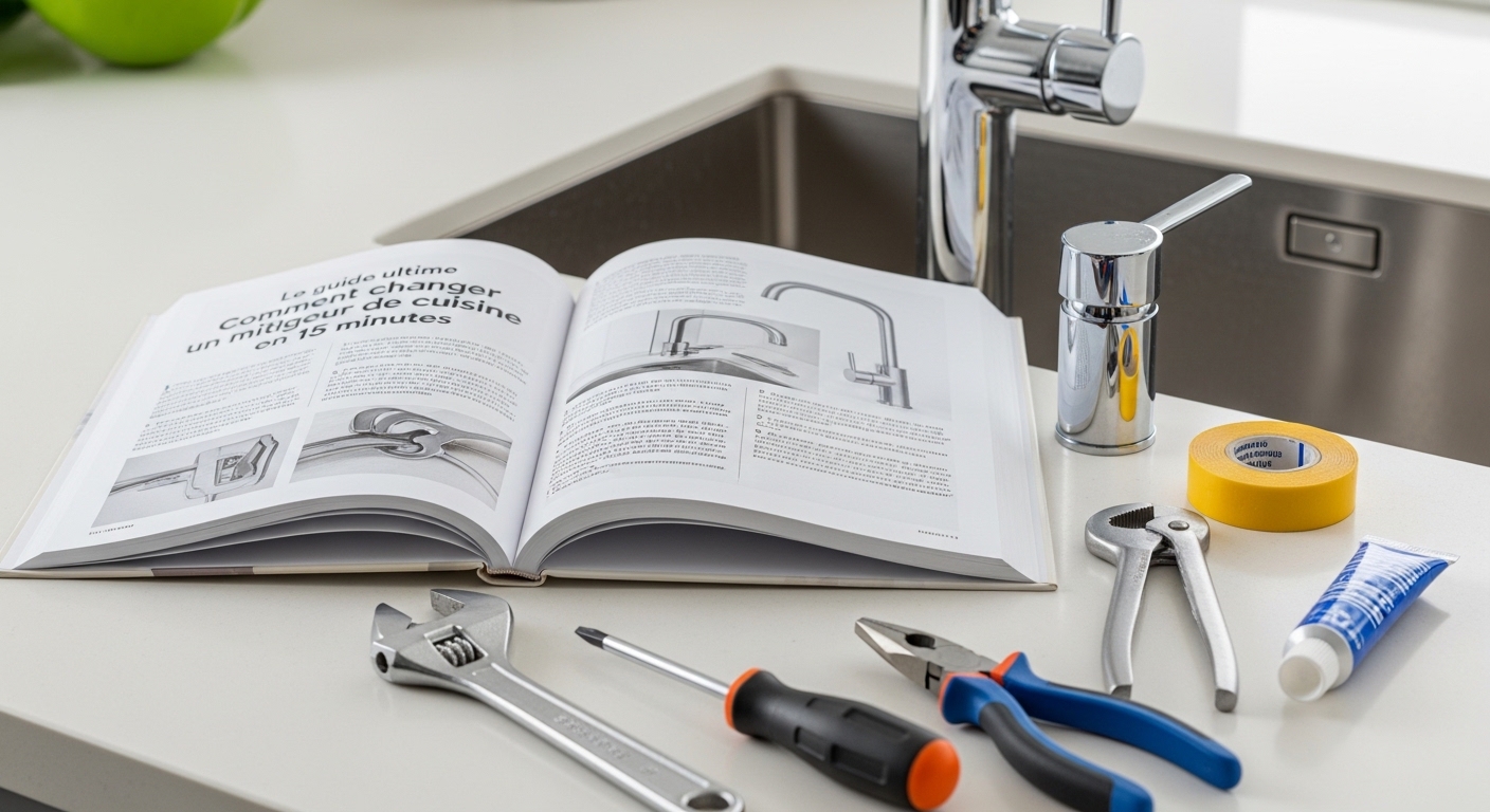 Le guide ultime : Comment changer un mitigeur de cuisine en 15 minutes