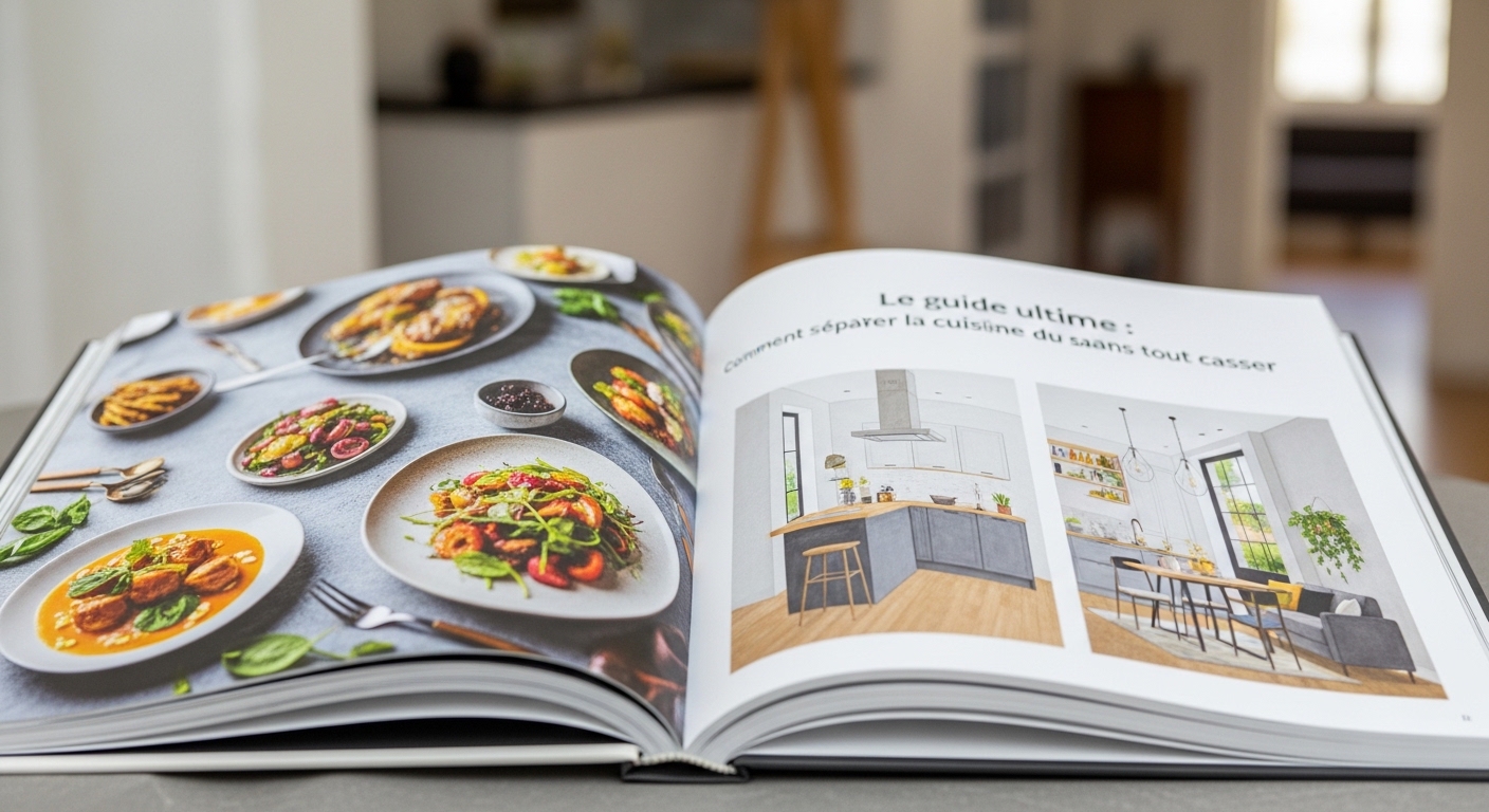 Le guide ultime : Comment séparer la cuisine du salon sans tout casser