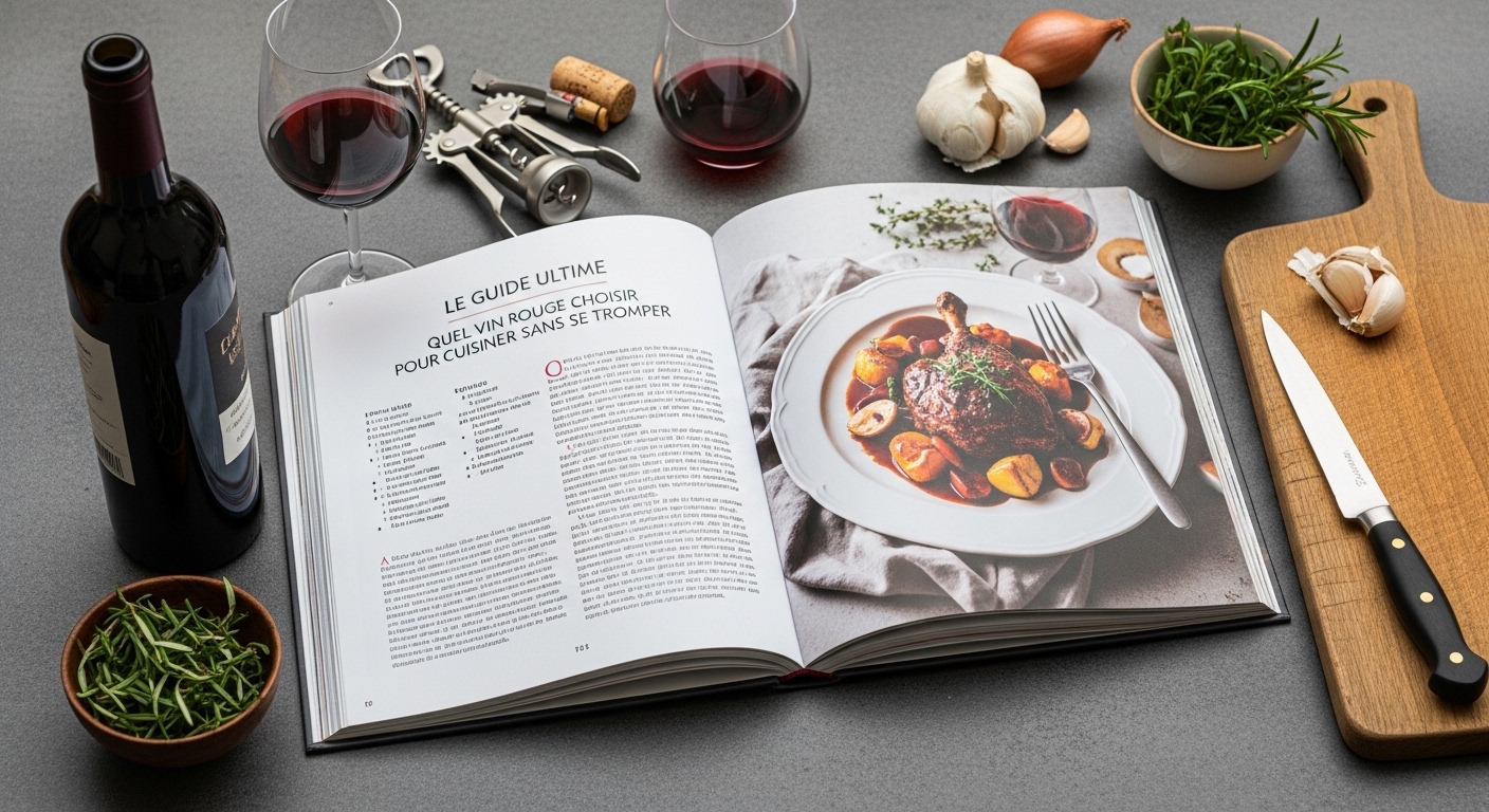 Le Guide Ultime : Quel Vin Rouge Choisir pour Cuisiner Sans Se Tromper