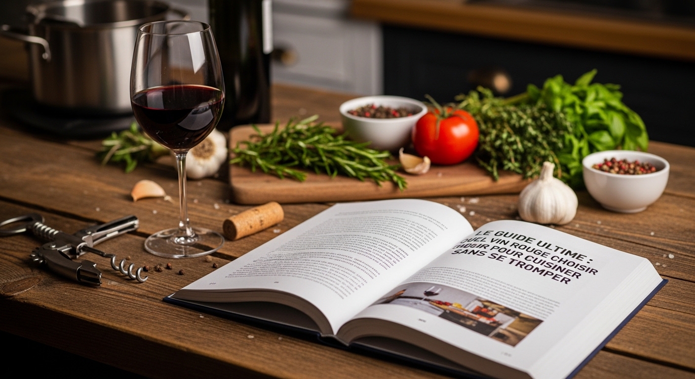 Le Guide Ultime : Quel Vin Rouge Choisir pour Cuisiner Sans Se Tromper